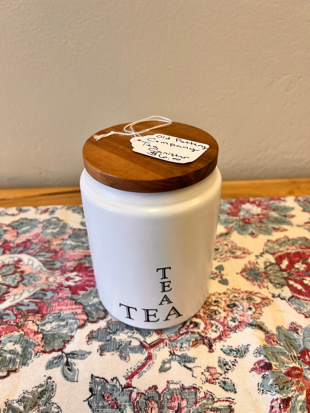 Old Pottery Company Tea Canister