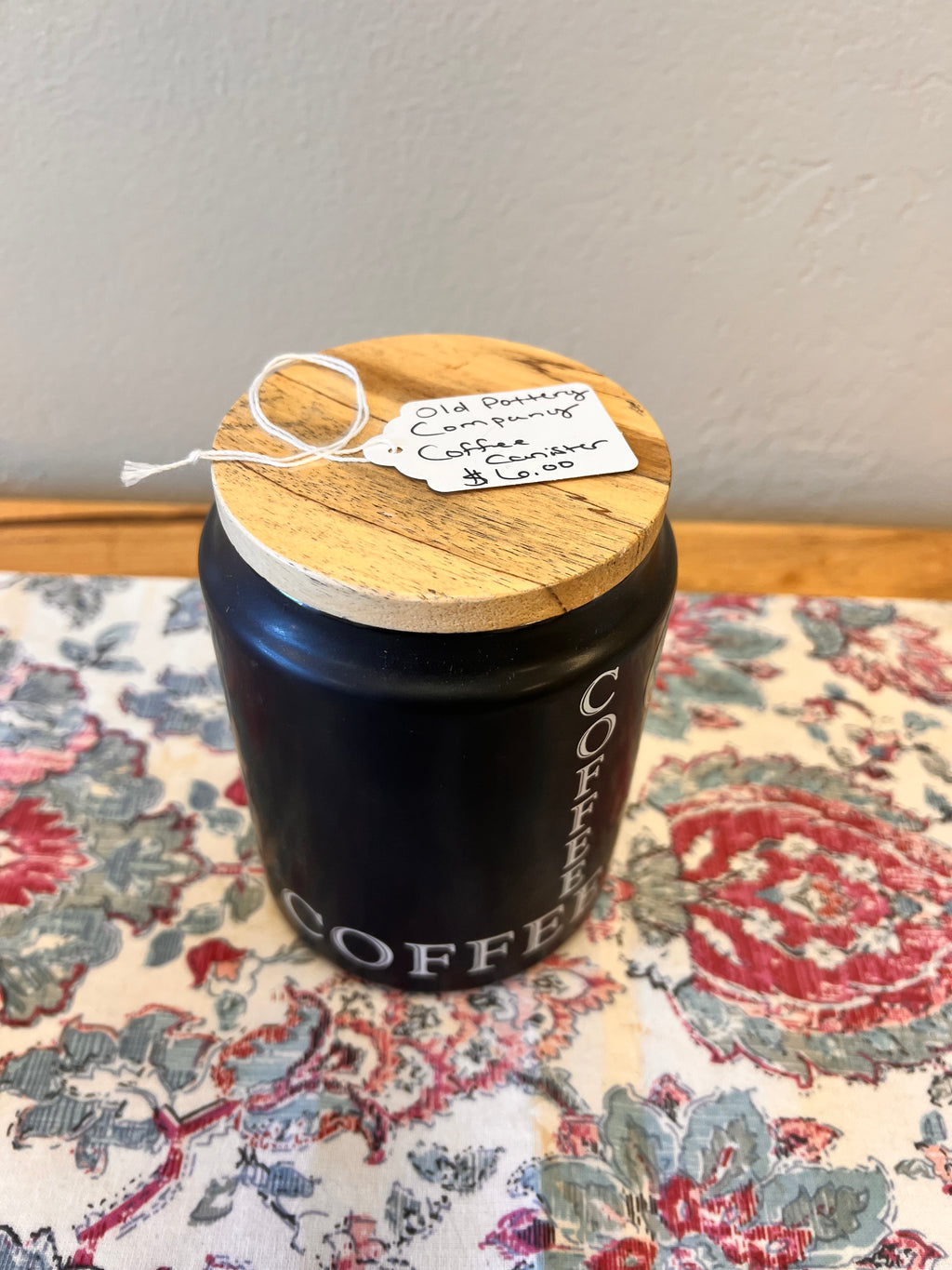 Old Pottery Company Coffee Canister