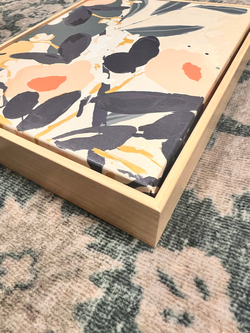 Floral Framed Canvas