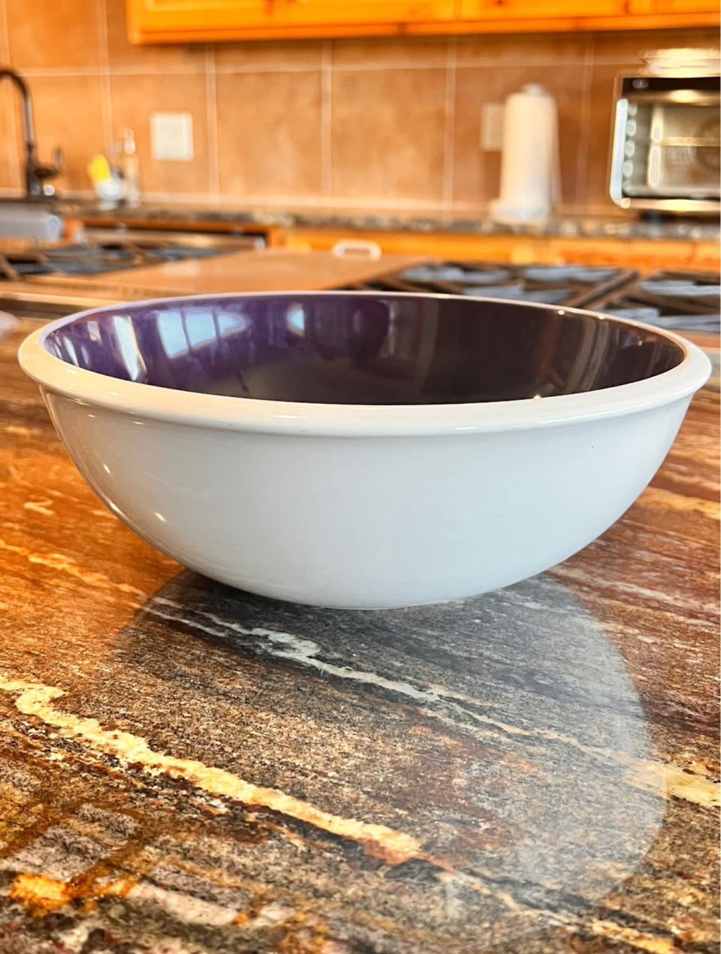 2 Tone Serving Bowl