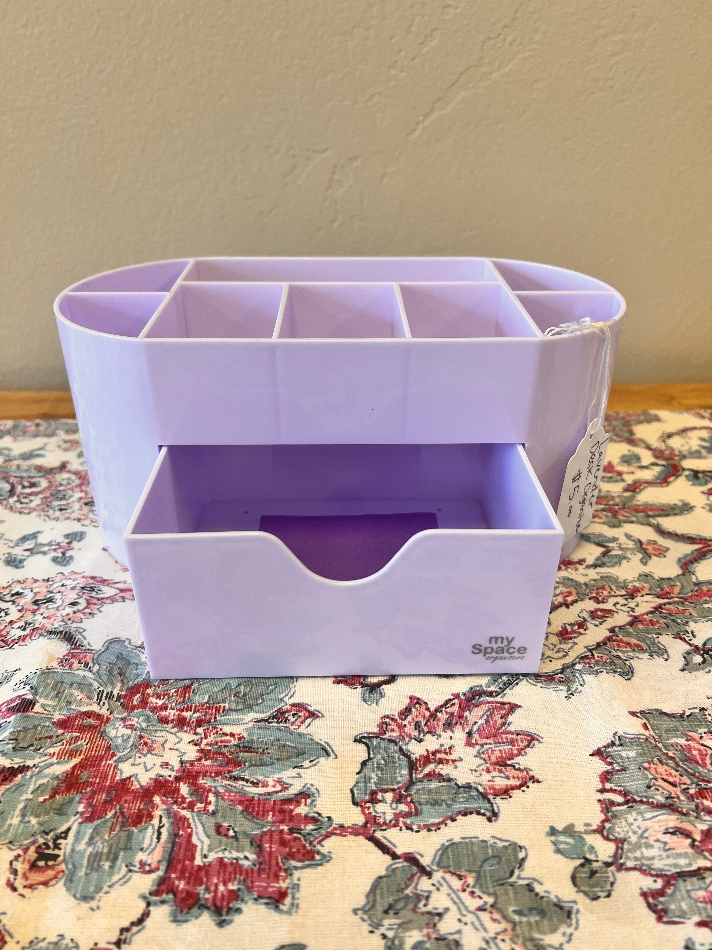 Lavender Desk Organizer