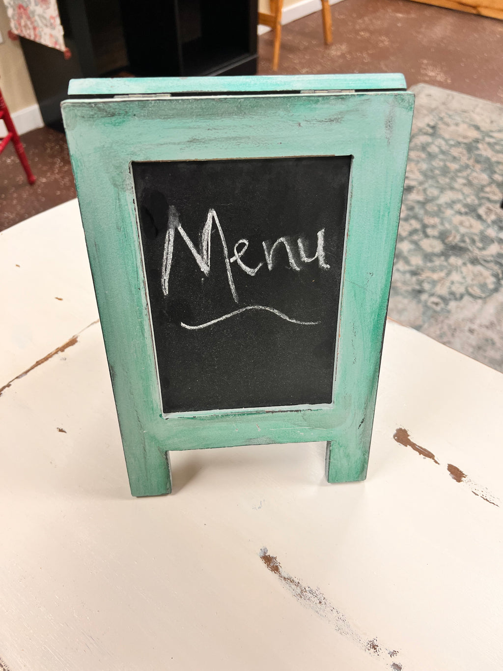 Rustic Chalk Menu Board