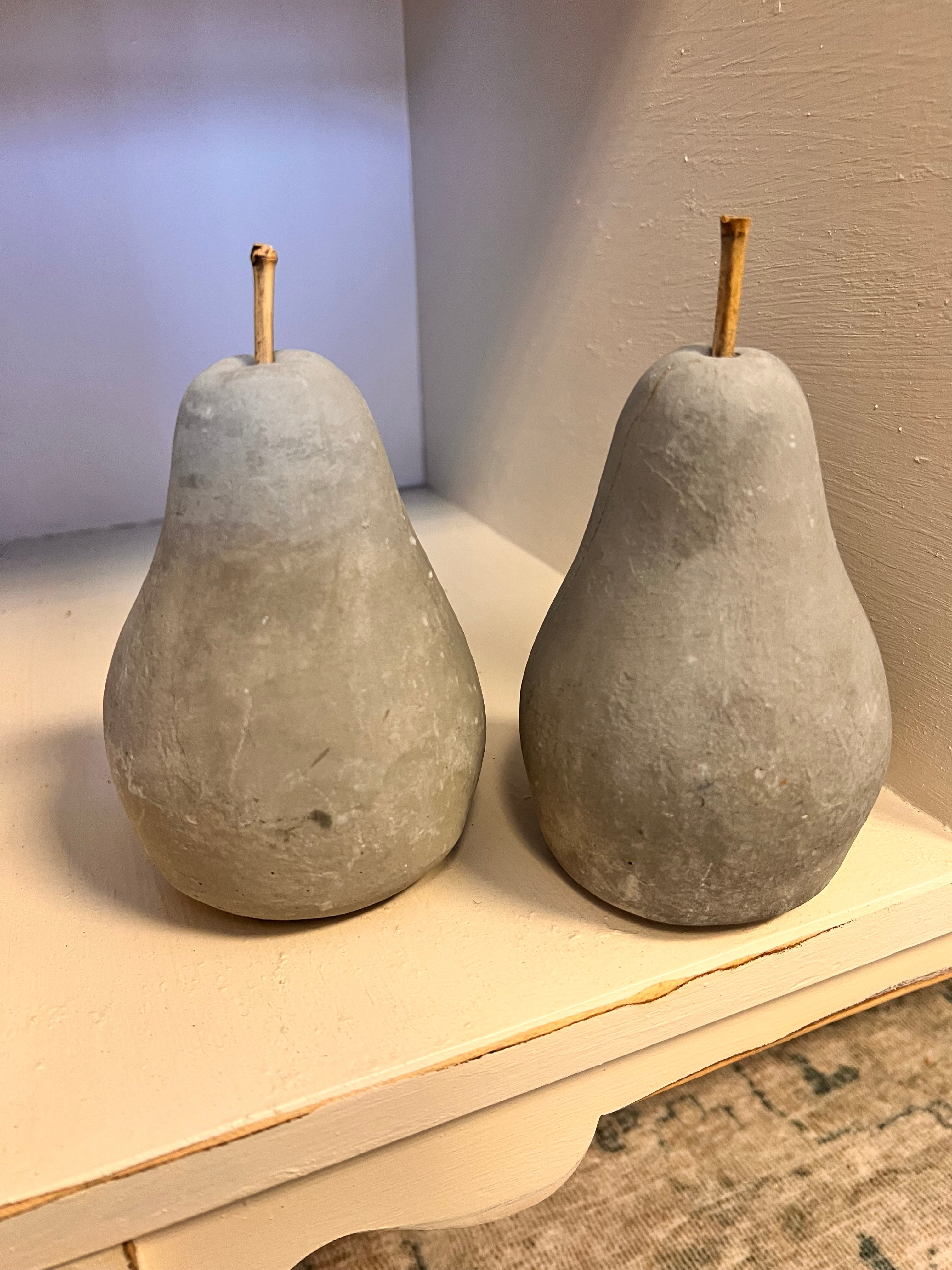 Concrete Pear Table Decorations