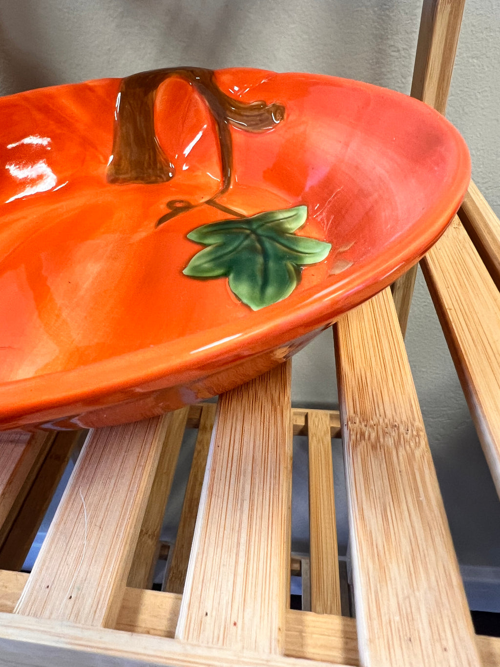 Pumpkin Serving Bowl