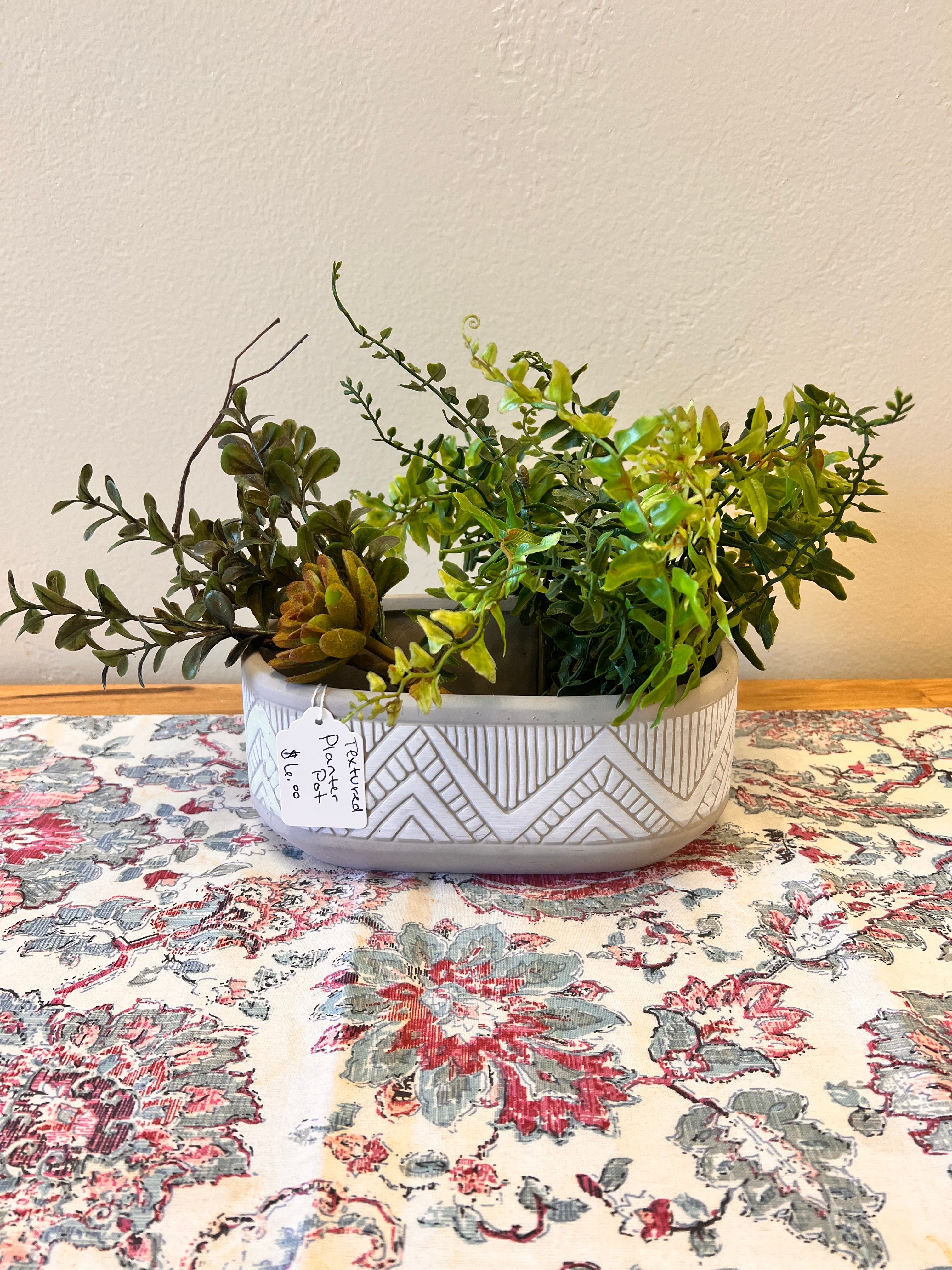 Textured Planter Pot