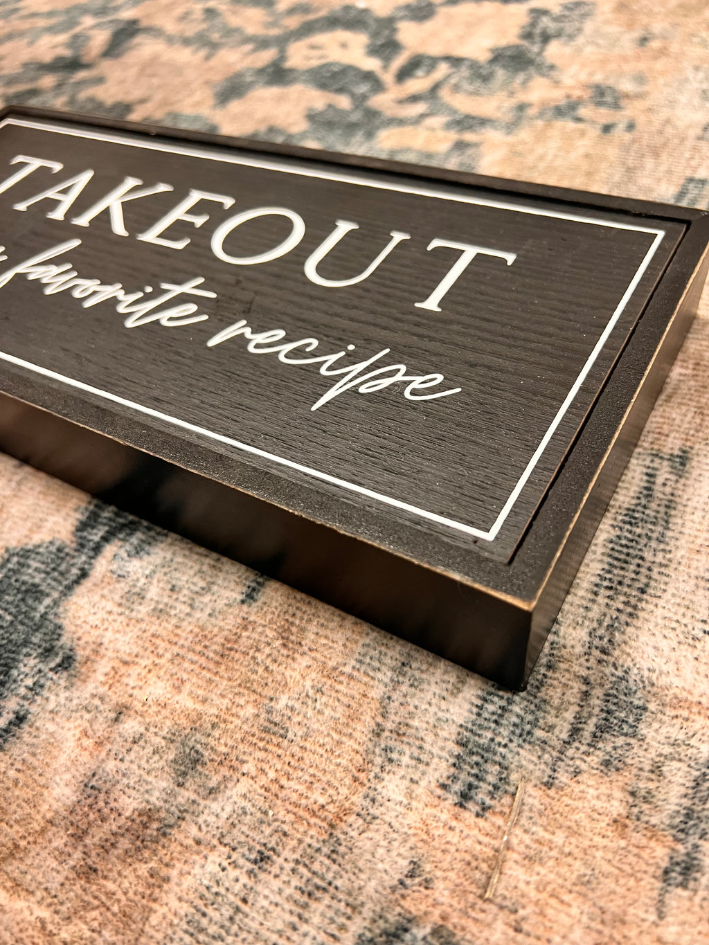 Takeout Sign