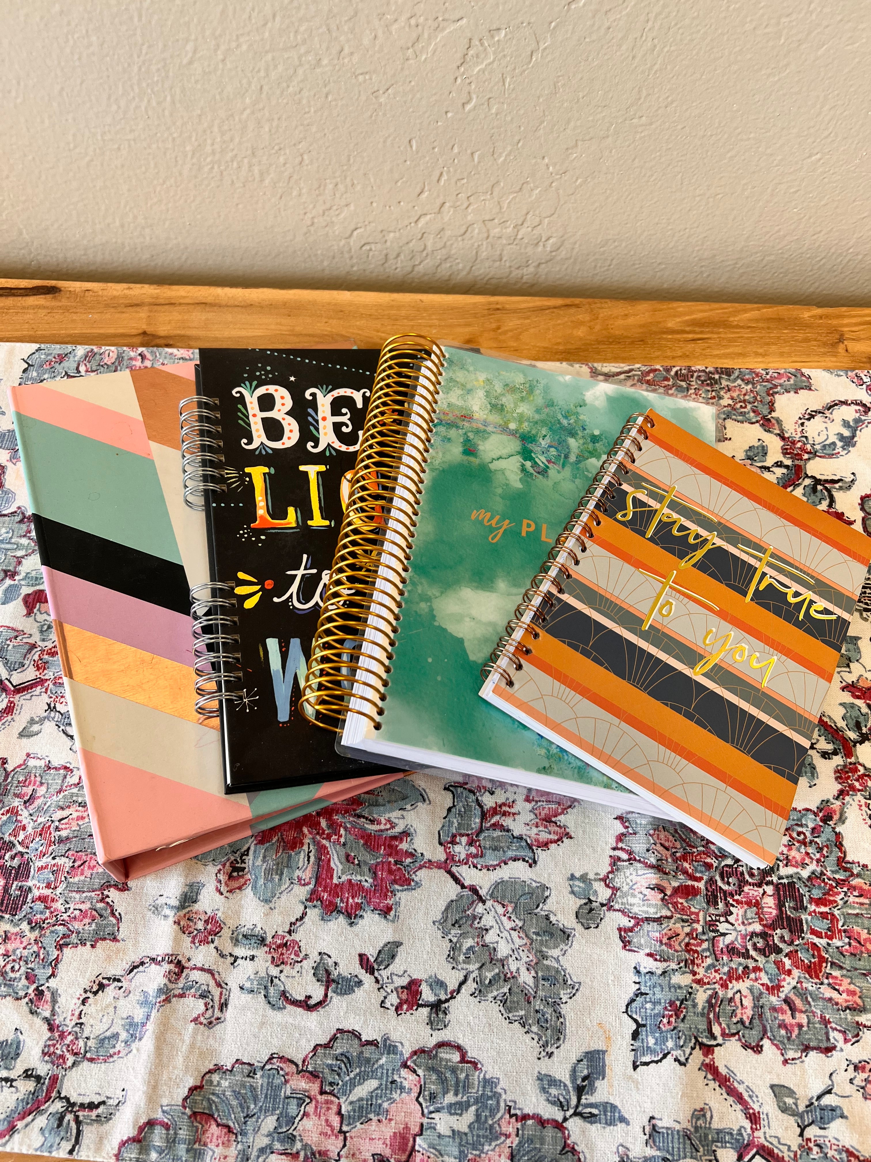 Journals & Planners 4 Pack NEW