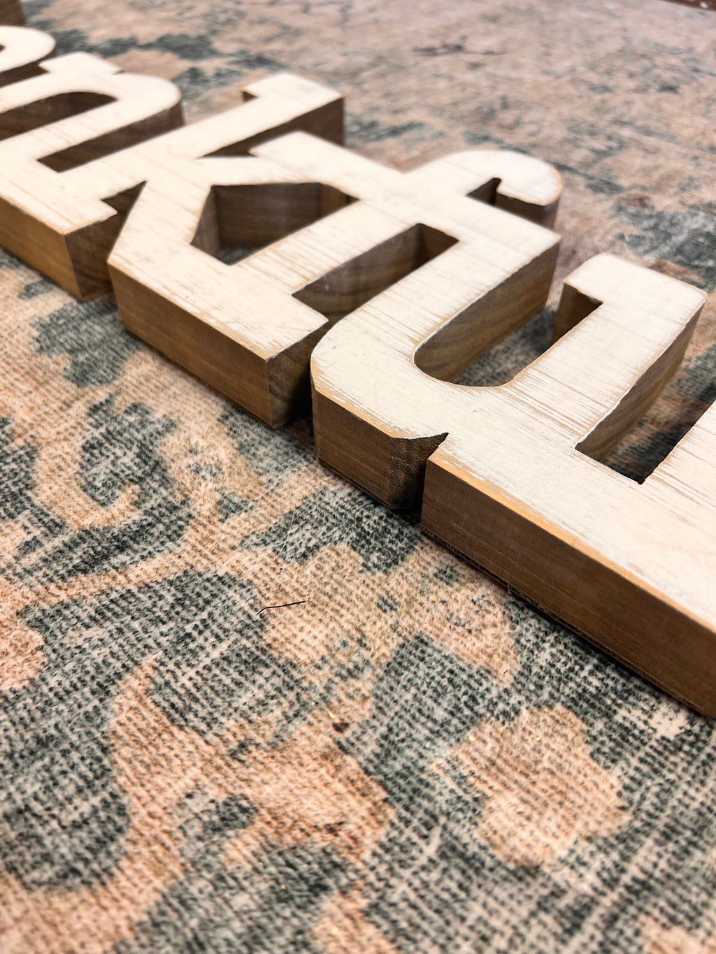 Rustic Thankful Sign