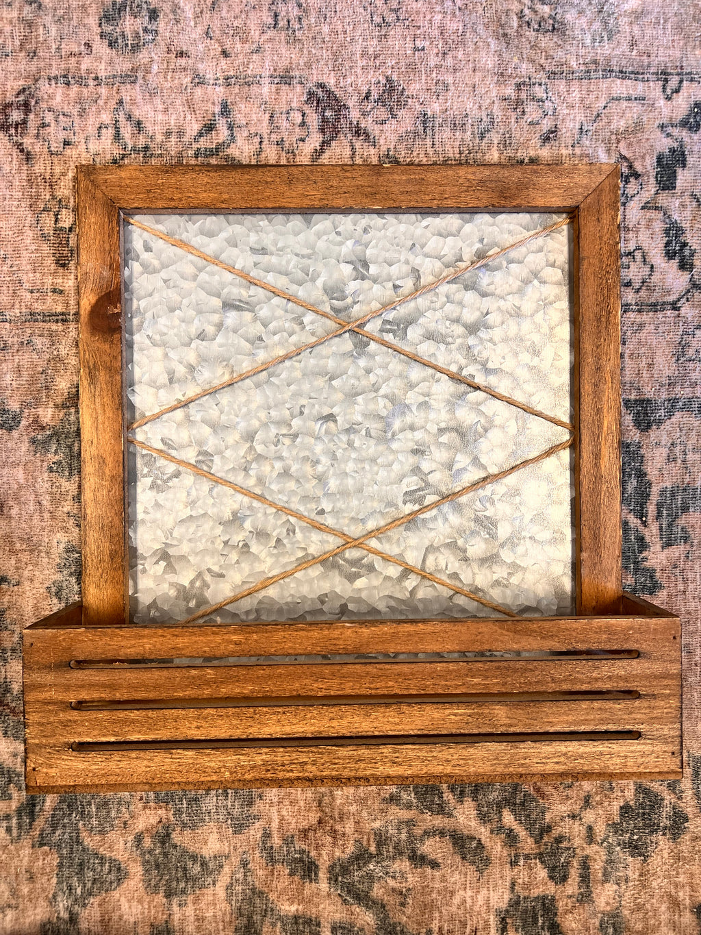 Wood/Galvanized Wall Decor