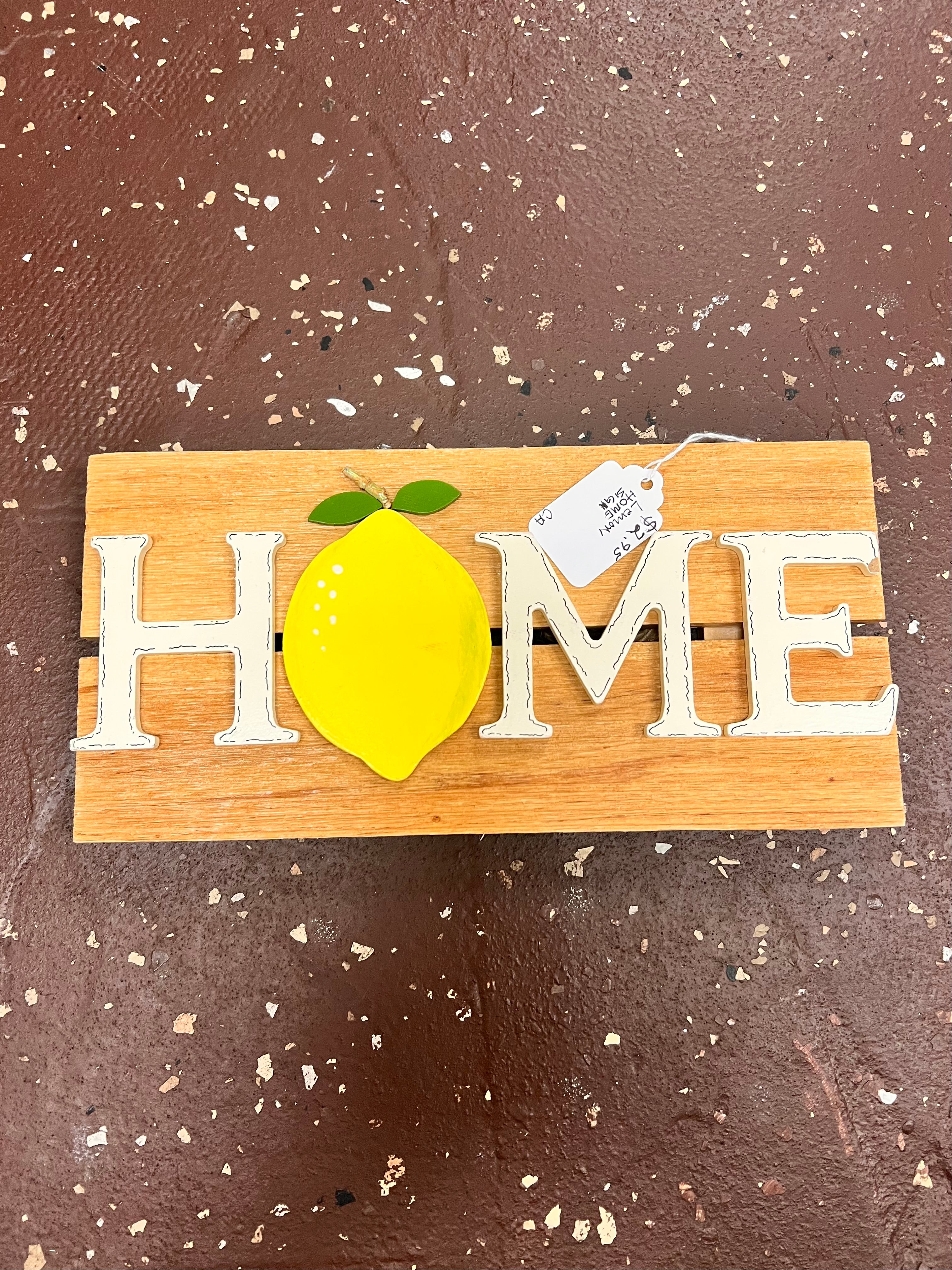 Lemon Home Sign