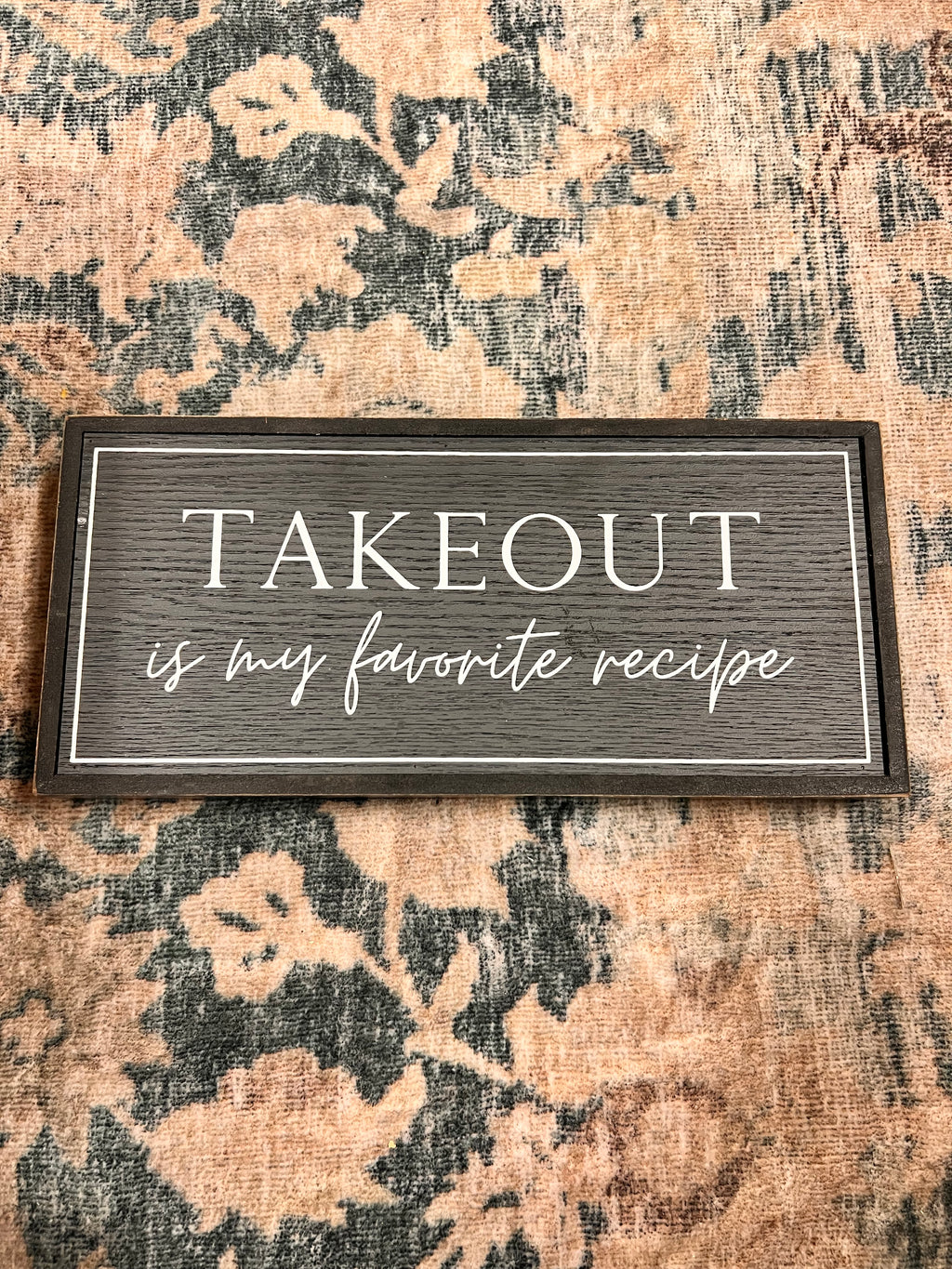 Takeout Sign