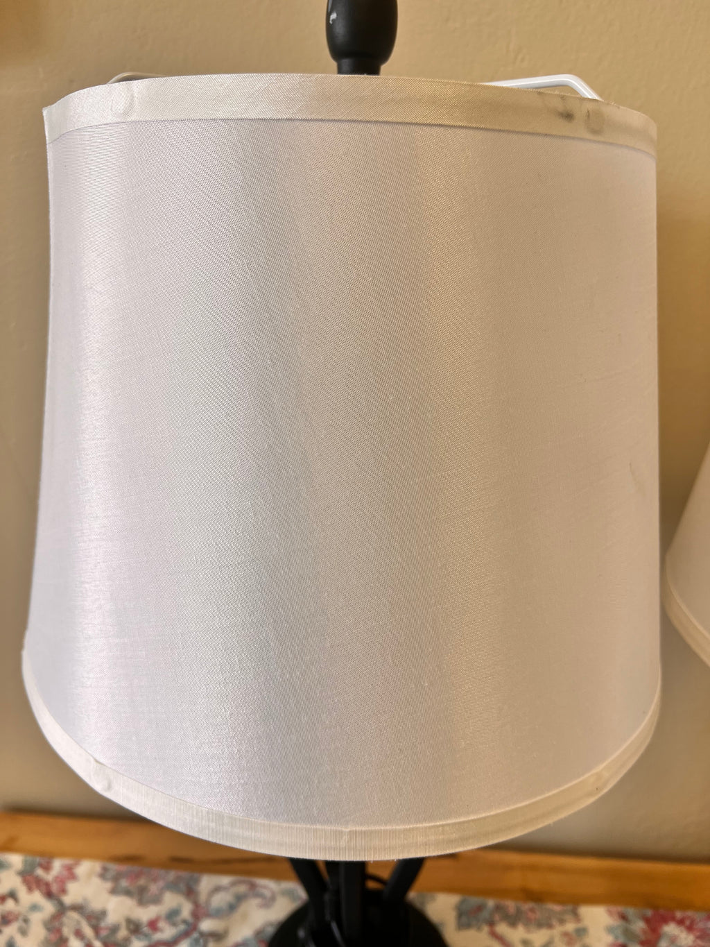 Black Table Lamp Set