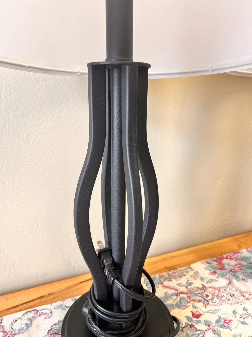 Black Table Lamp Set