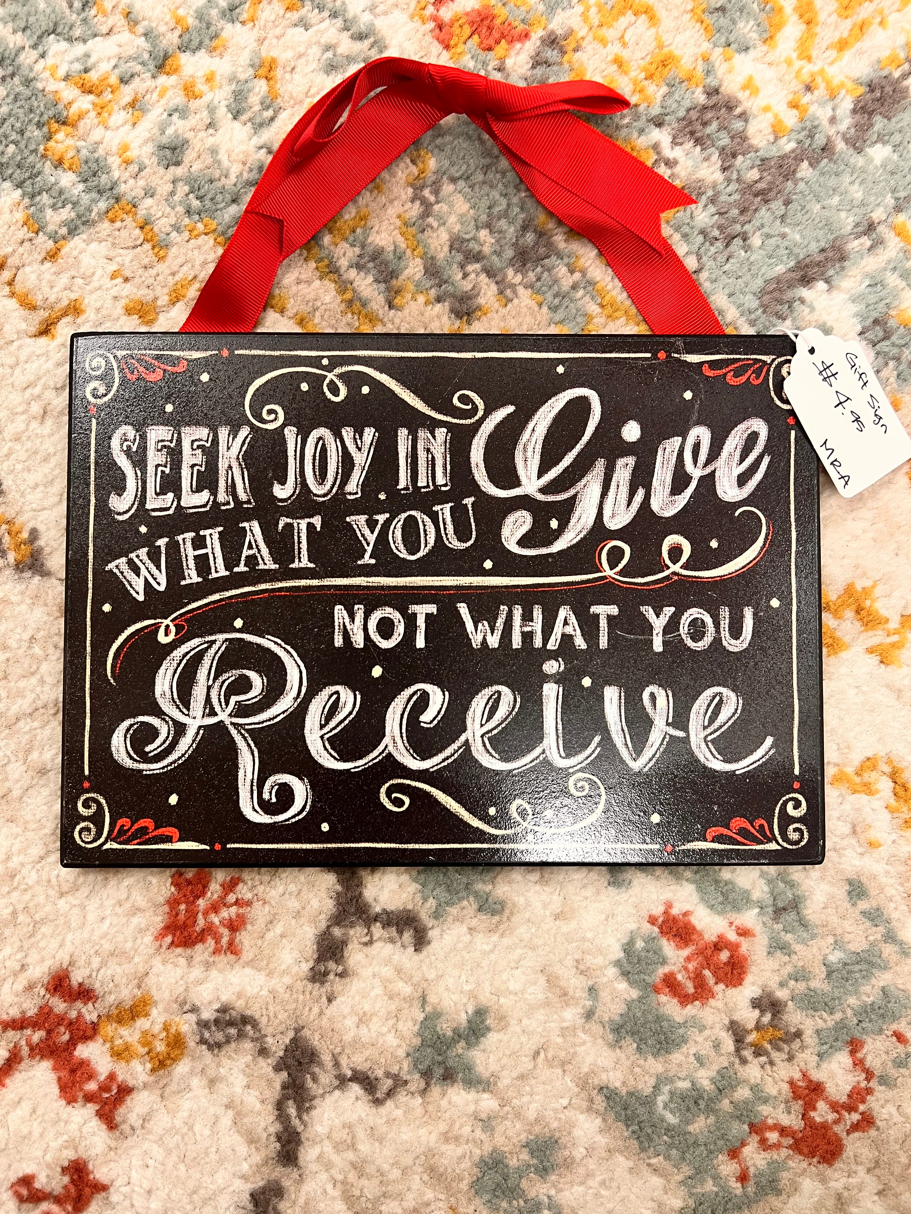 Gift Sign