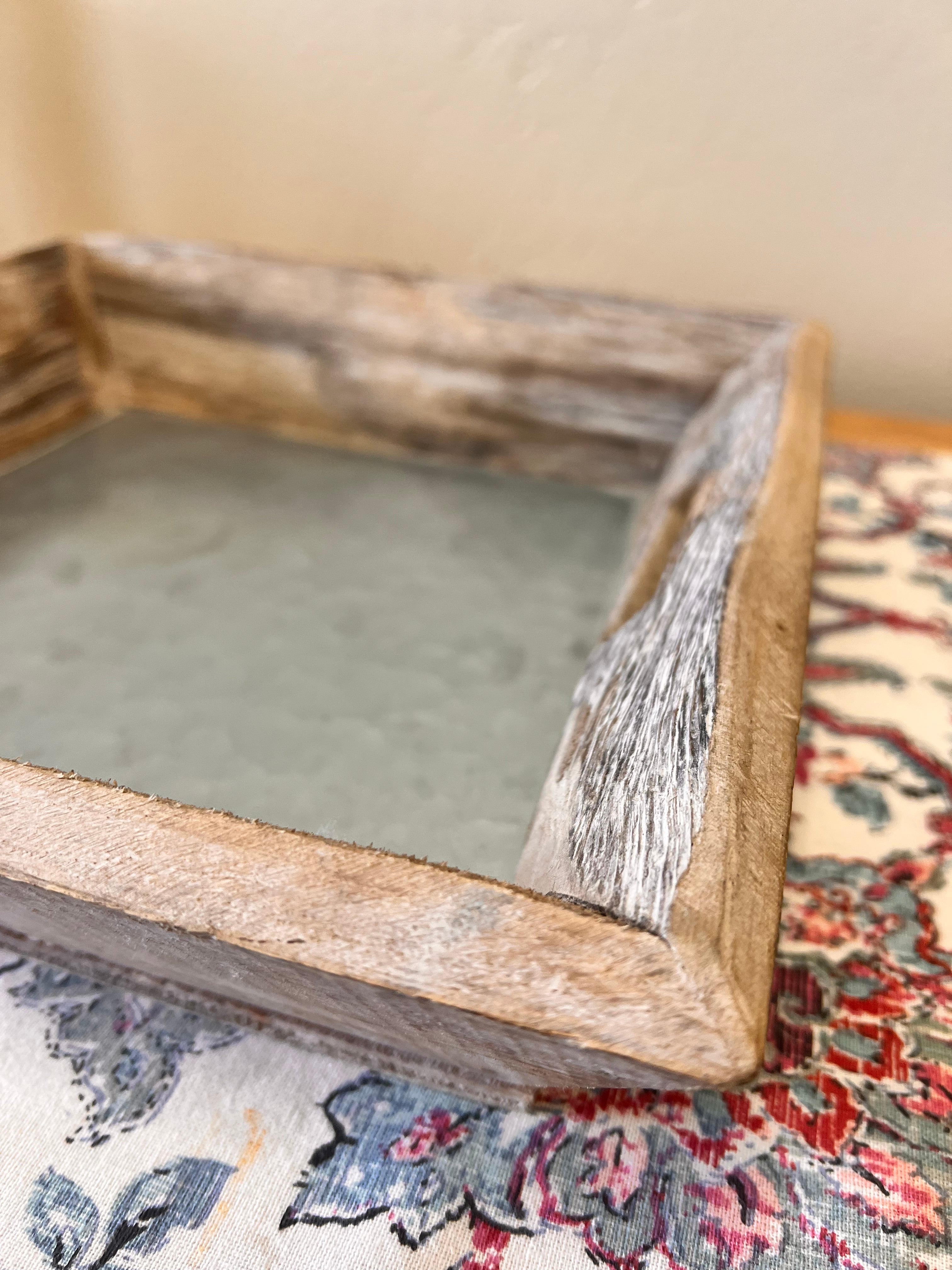 Wood Decorative Tray