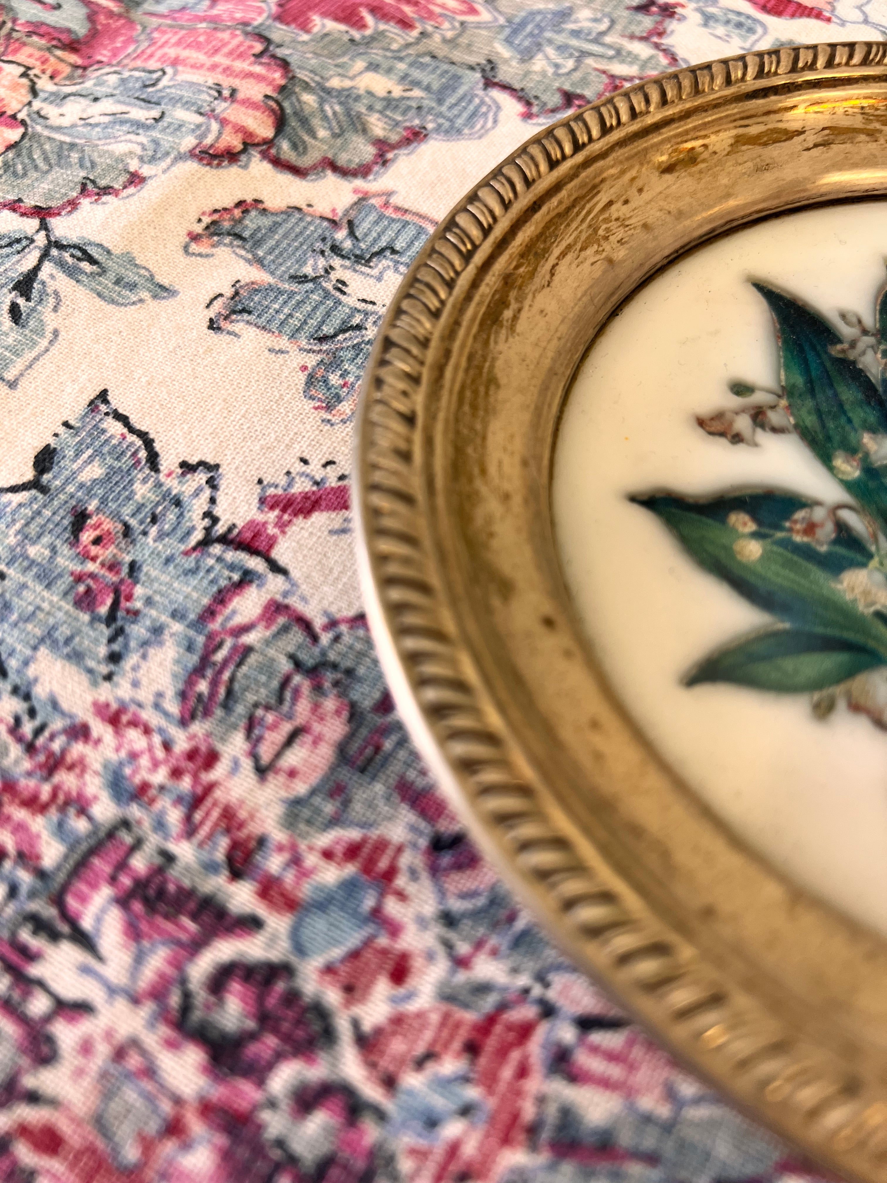 Rare Vintage Sterling Silver Wine Coaster