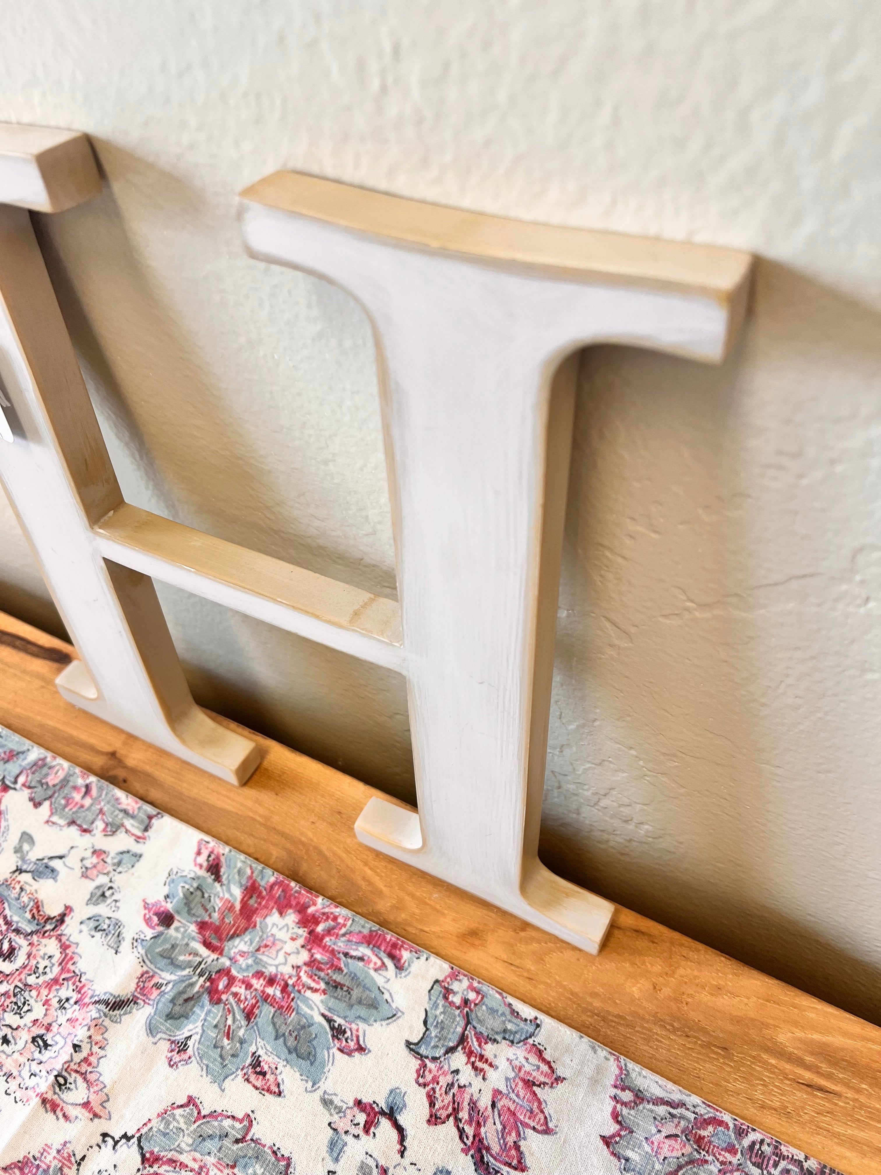 Pottery Barn Letter H 10”x8”