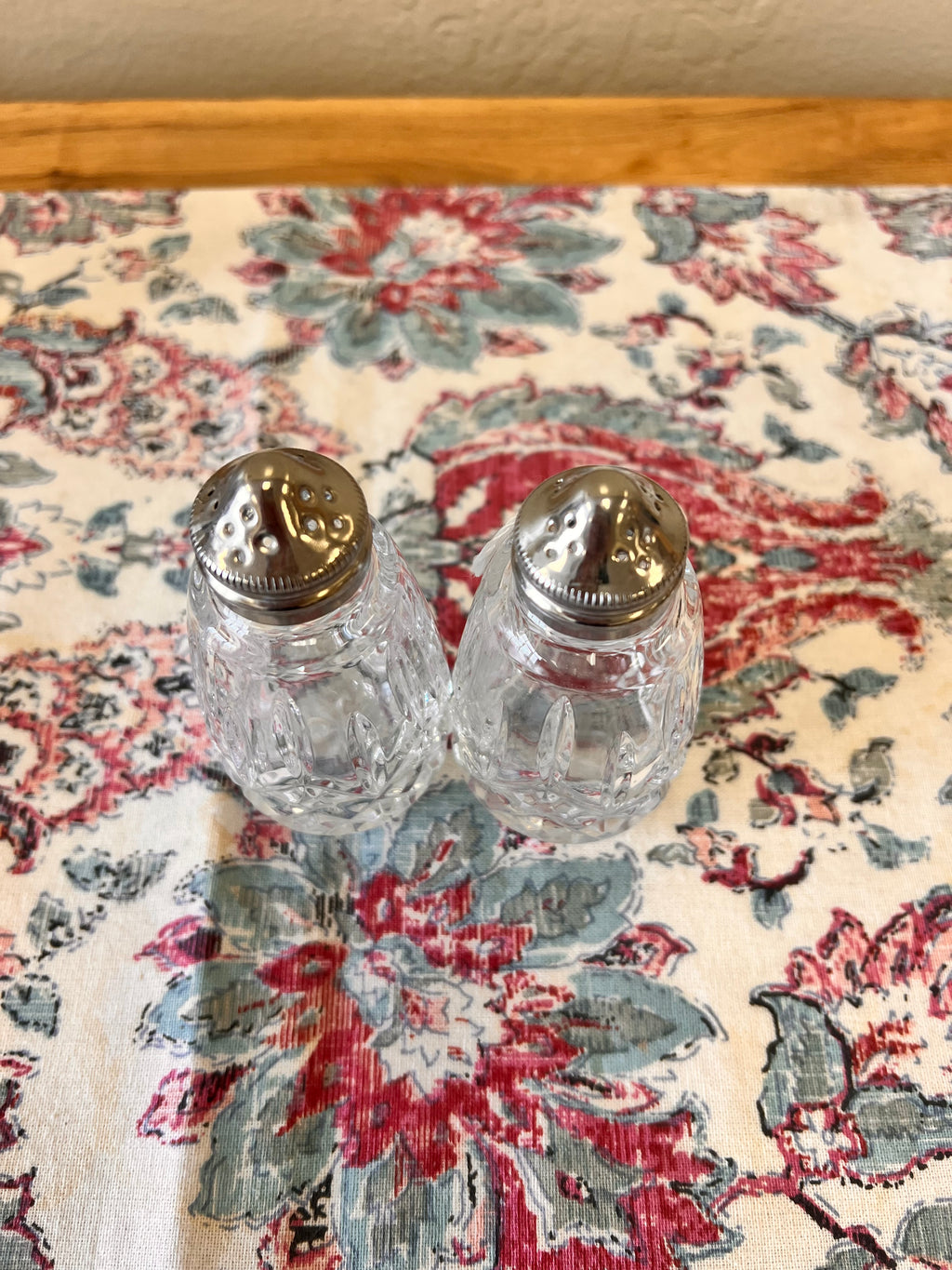 Vintage Waterford Crystal Shaker Set