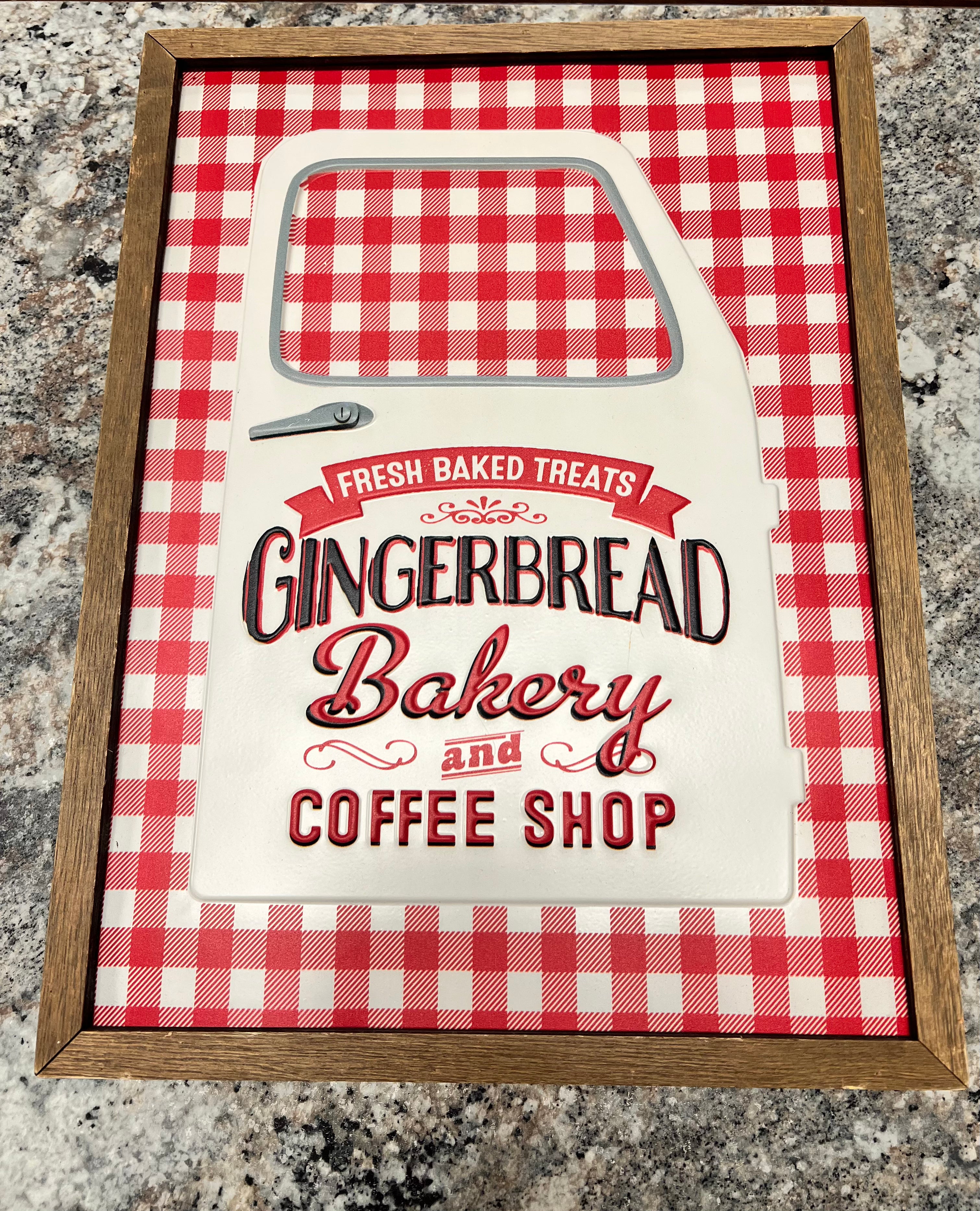 Gingerbread Sign