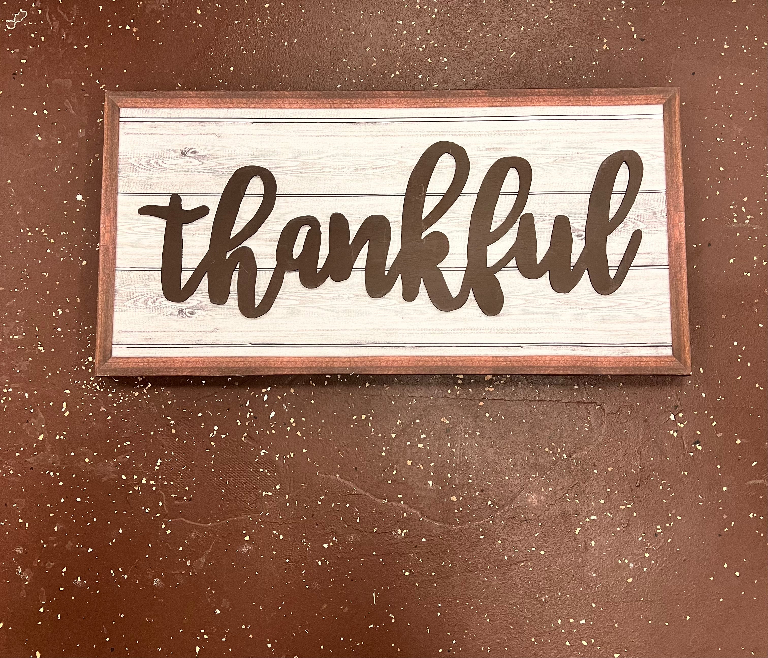 Thankful Sign