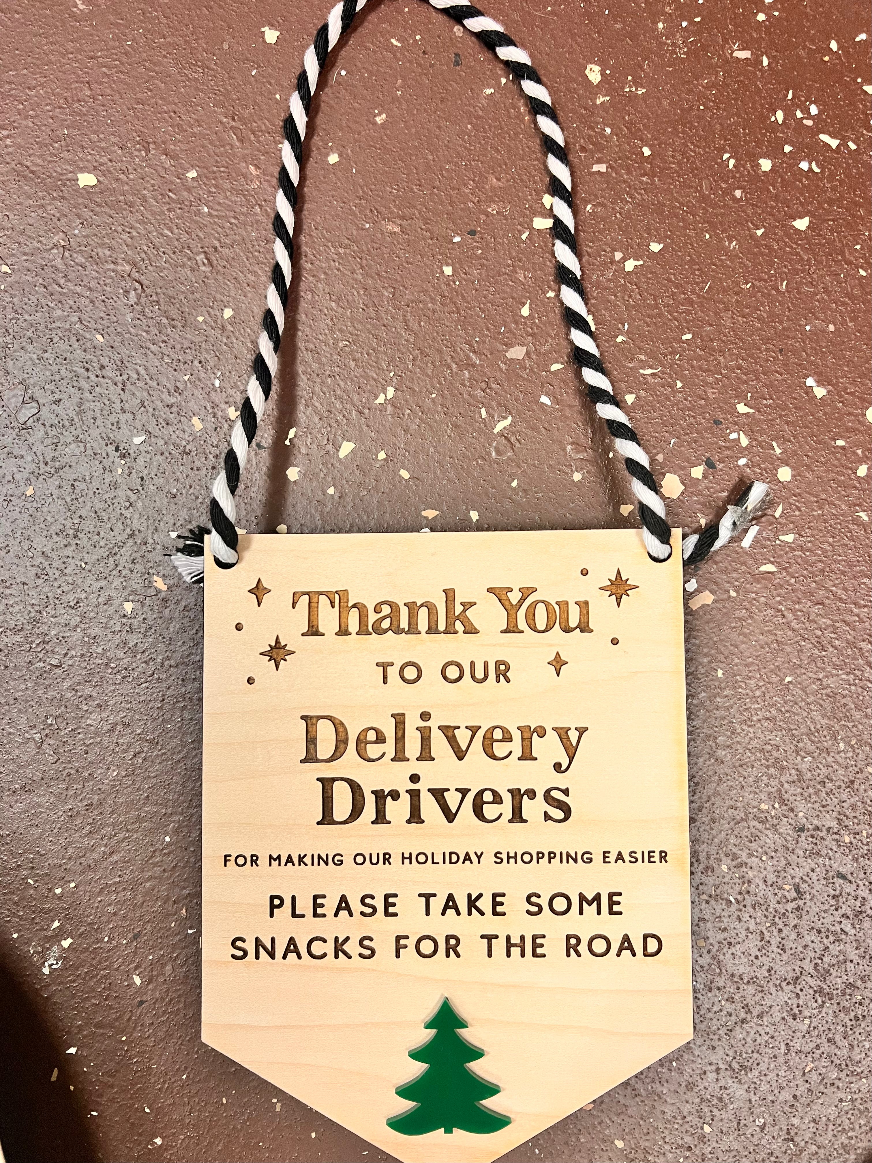 Delivery Sign