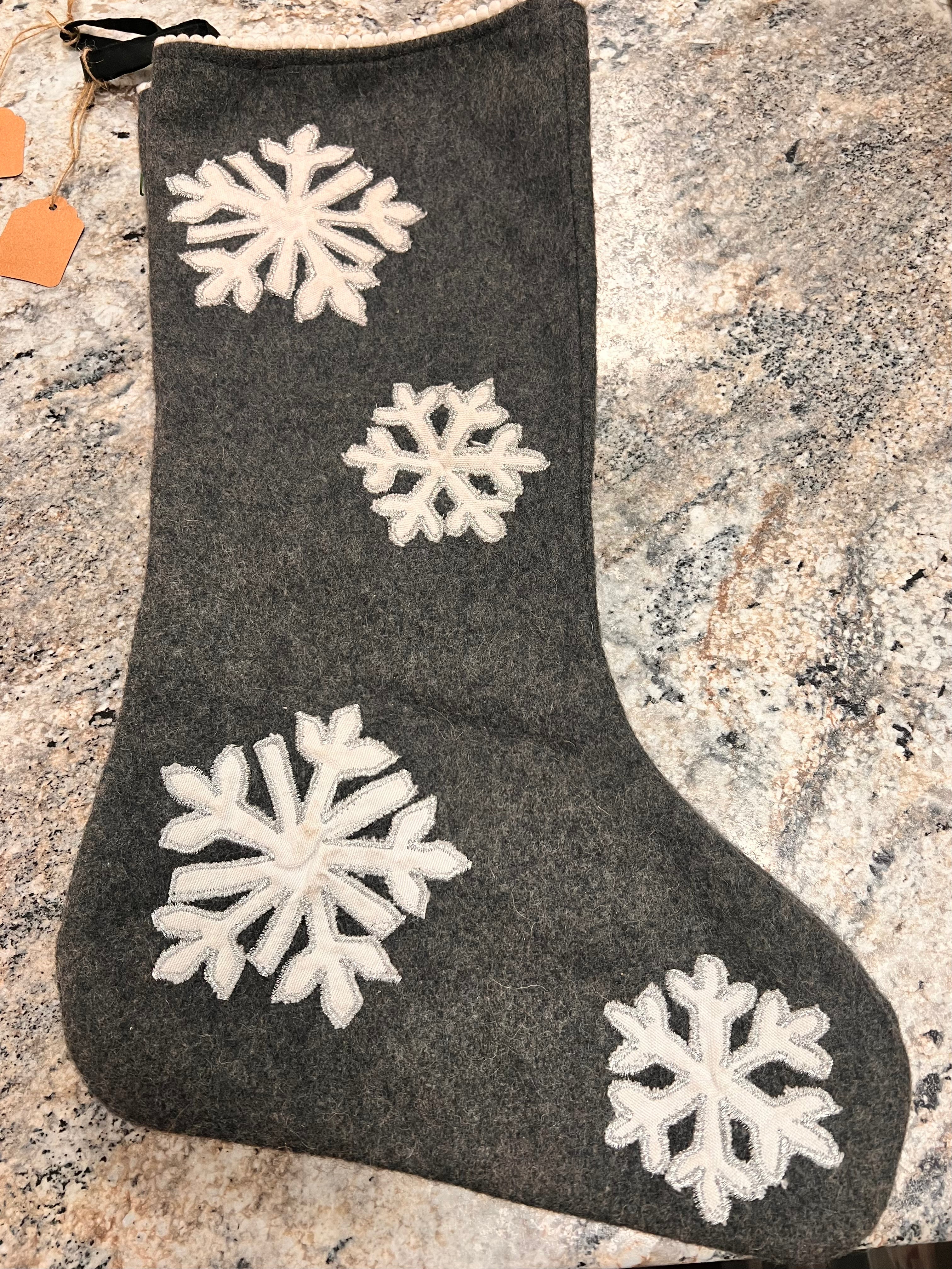 Snowflake Stocking