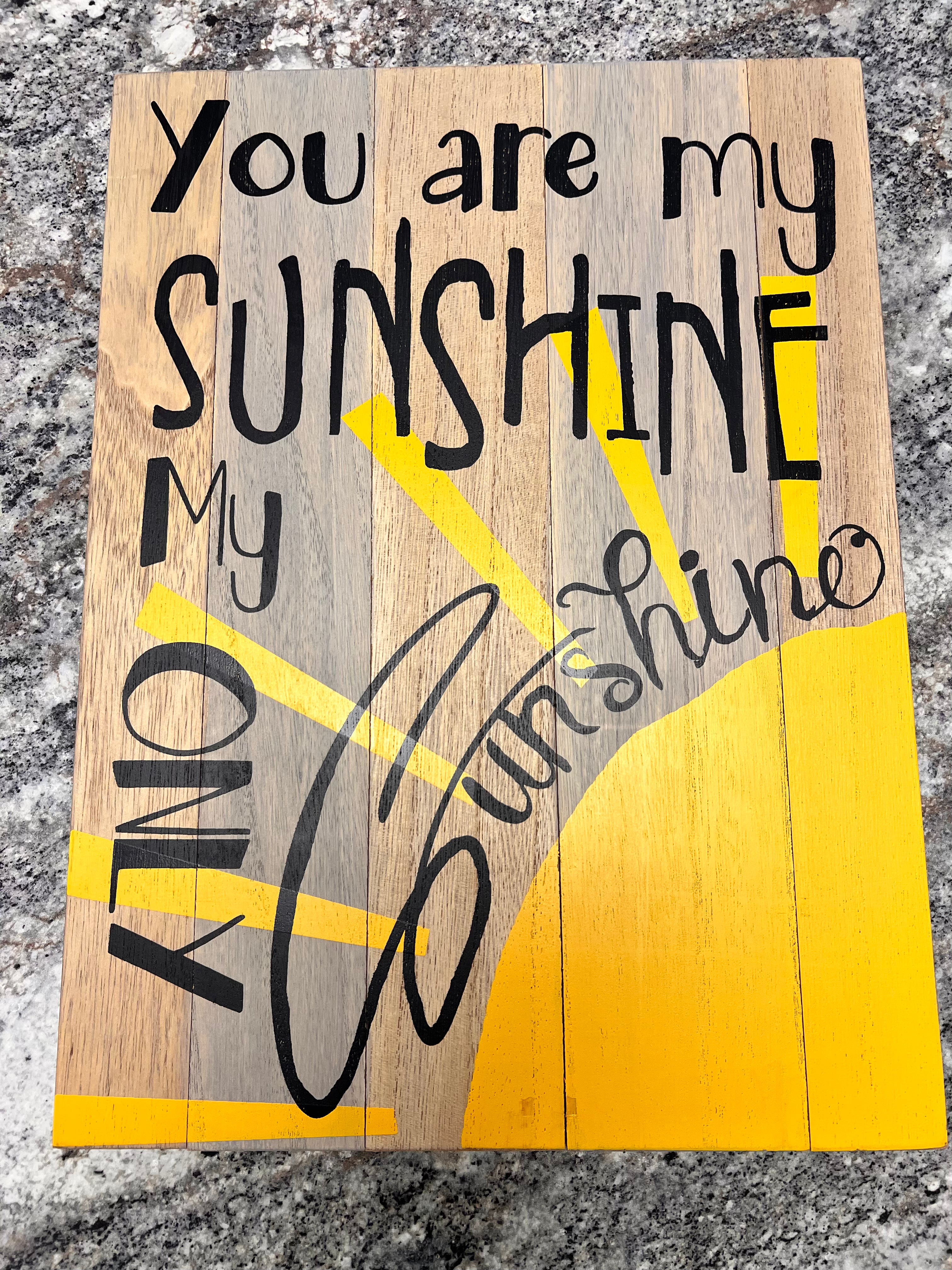 Sunshine Sign