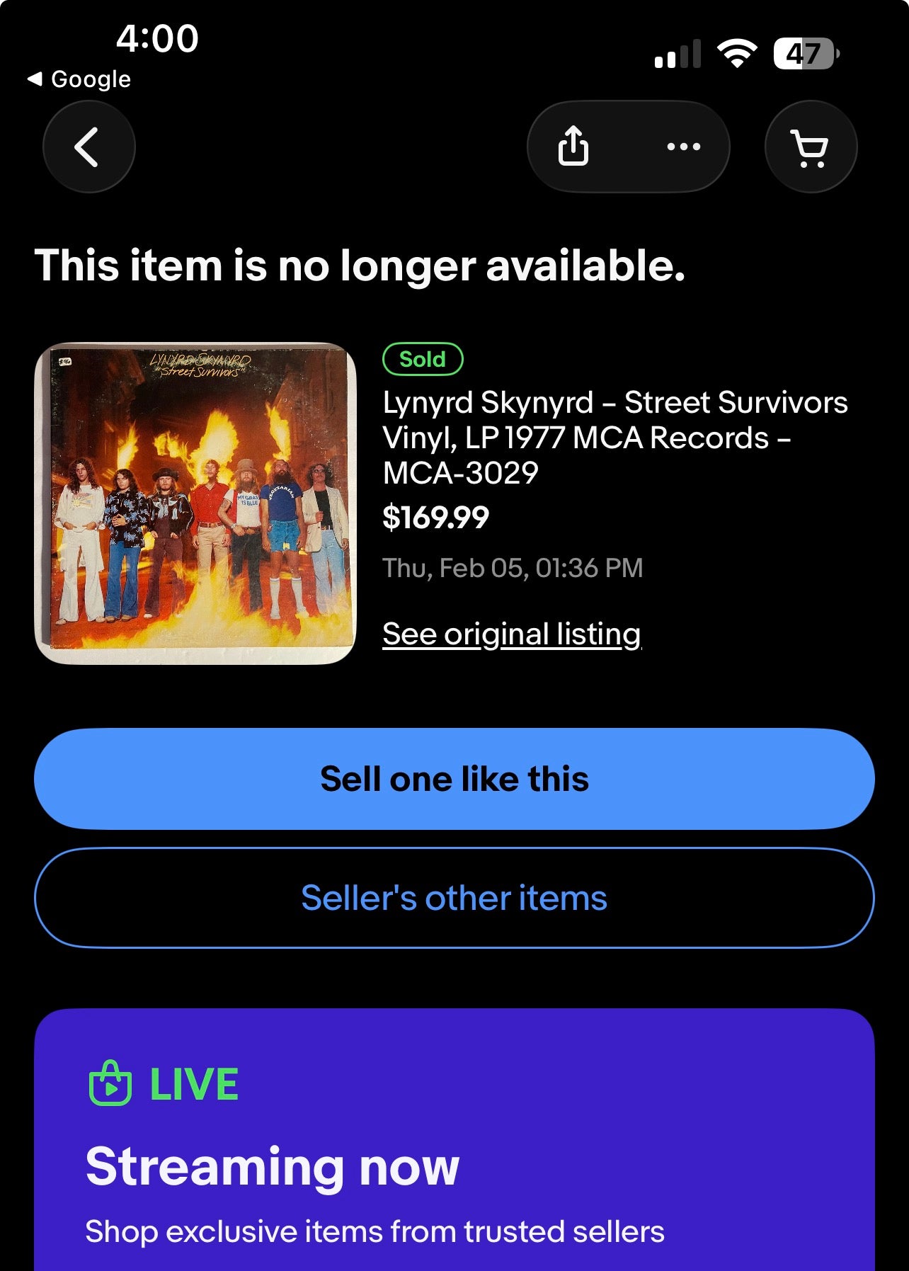 Lynyrd Skynyrd Record