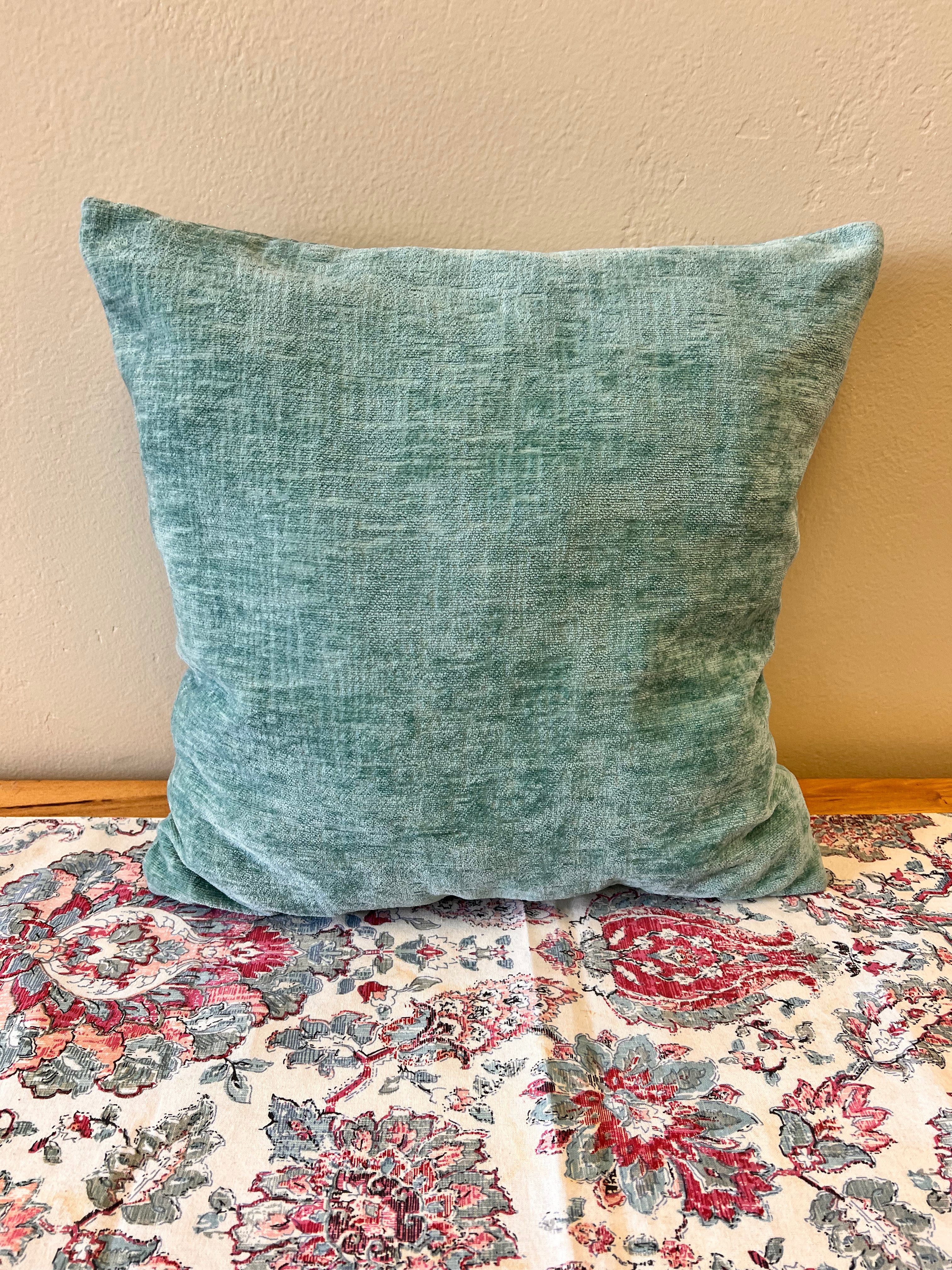 Blue Decorative Pillow