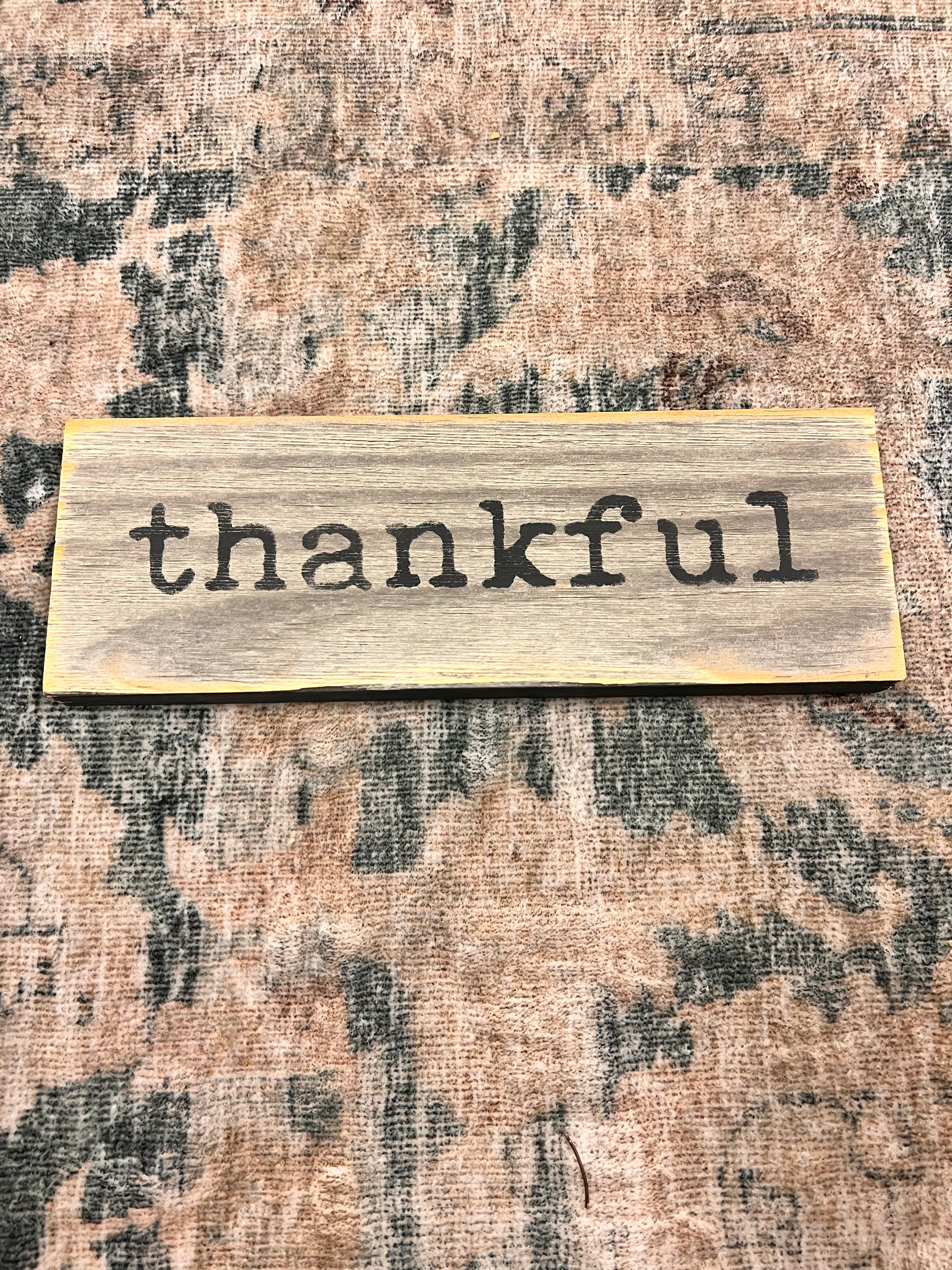 Rustic Wood Plank Signs