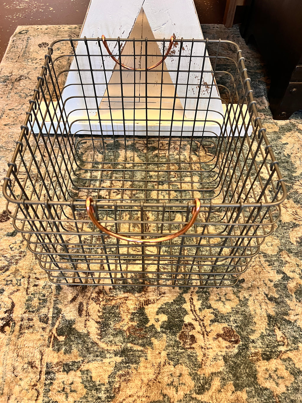 Metal Decor Basket
