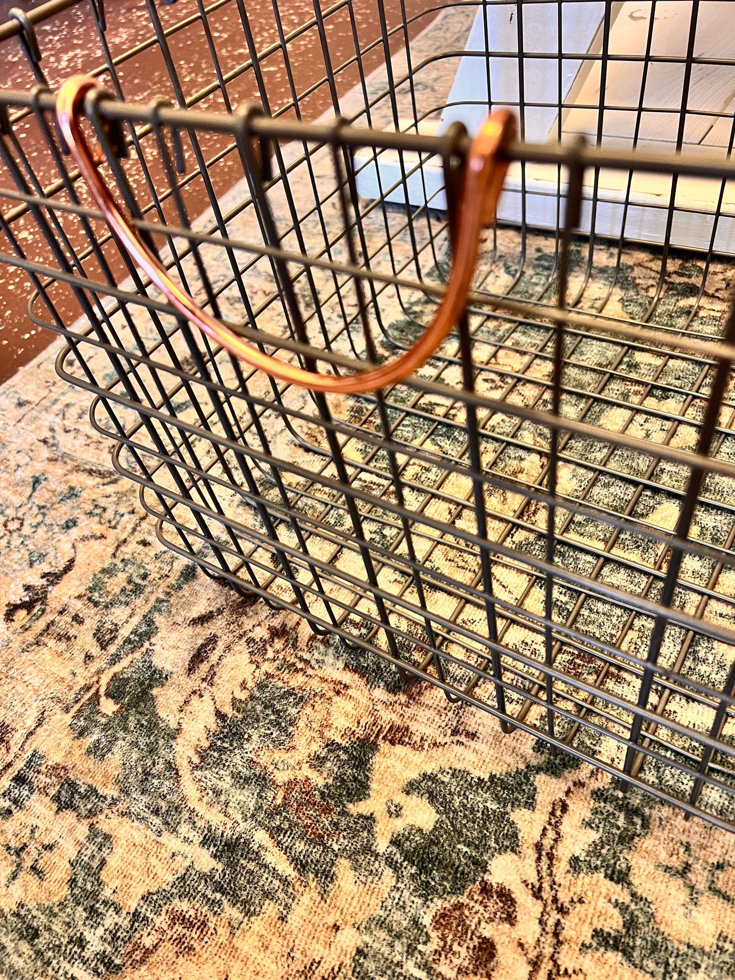 Metal Decor Basket