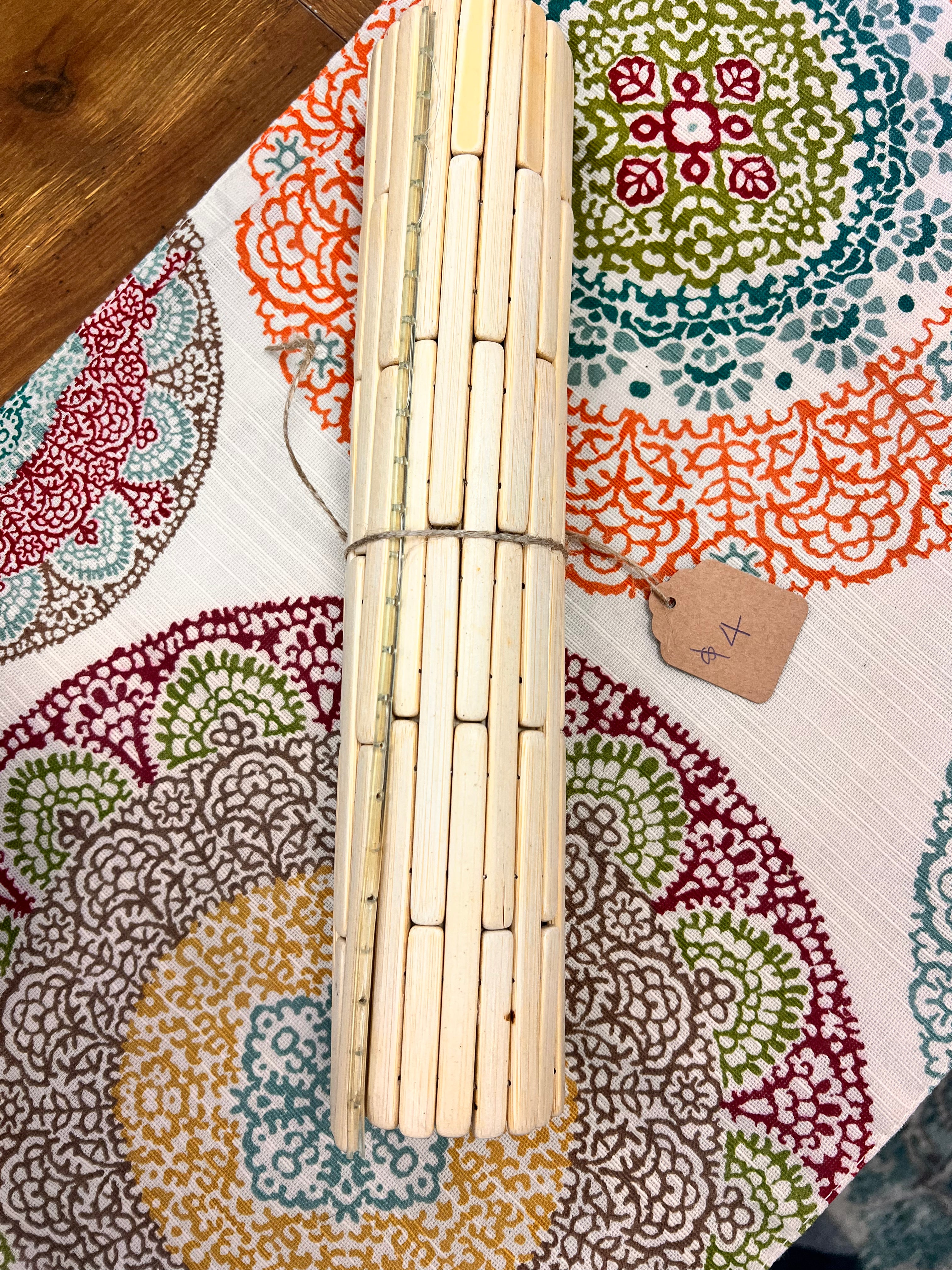 Wooden Placemat Decor