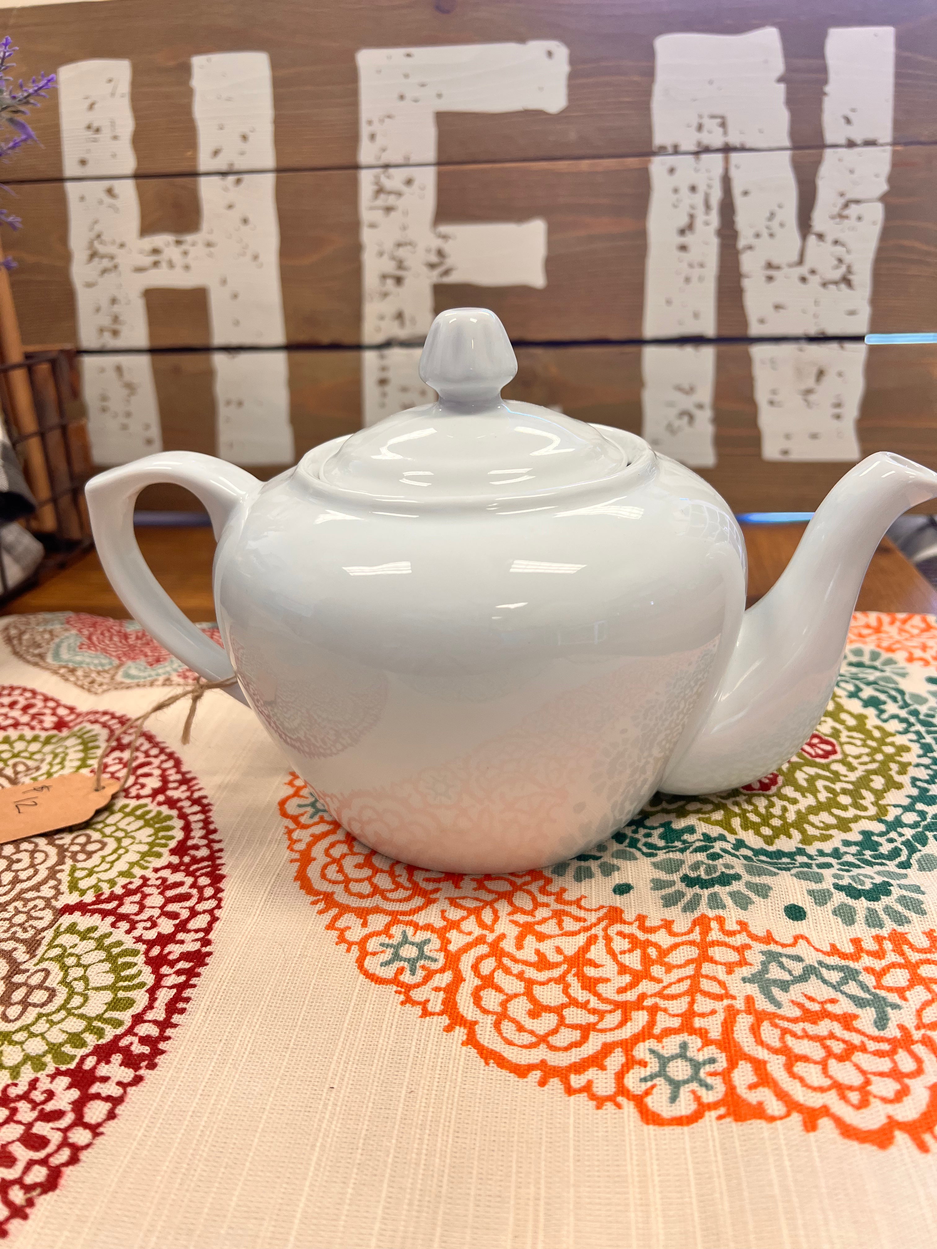 White Teapot