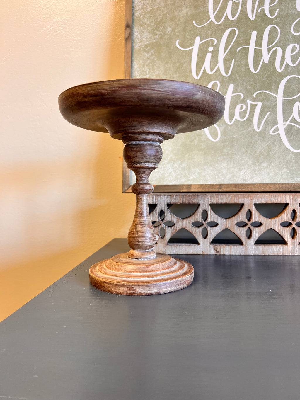 Wooden Pedestal