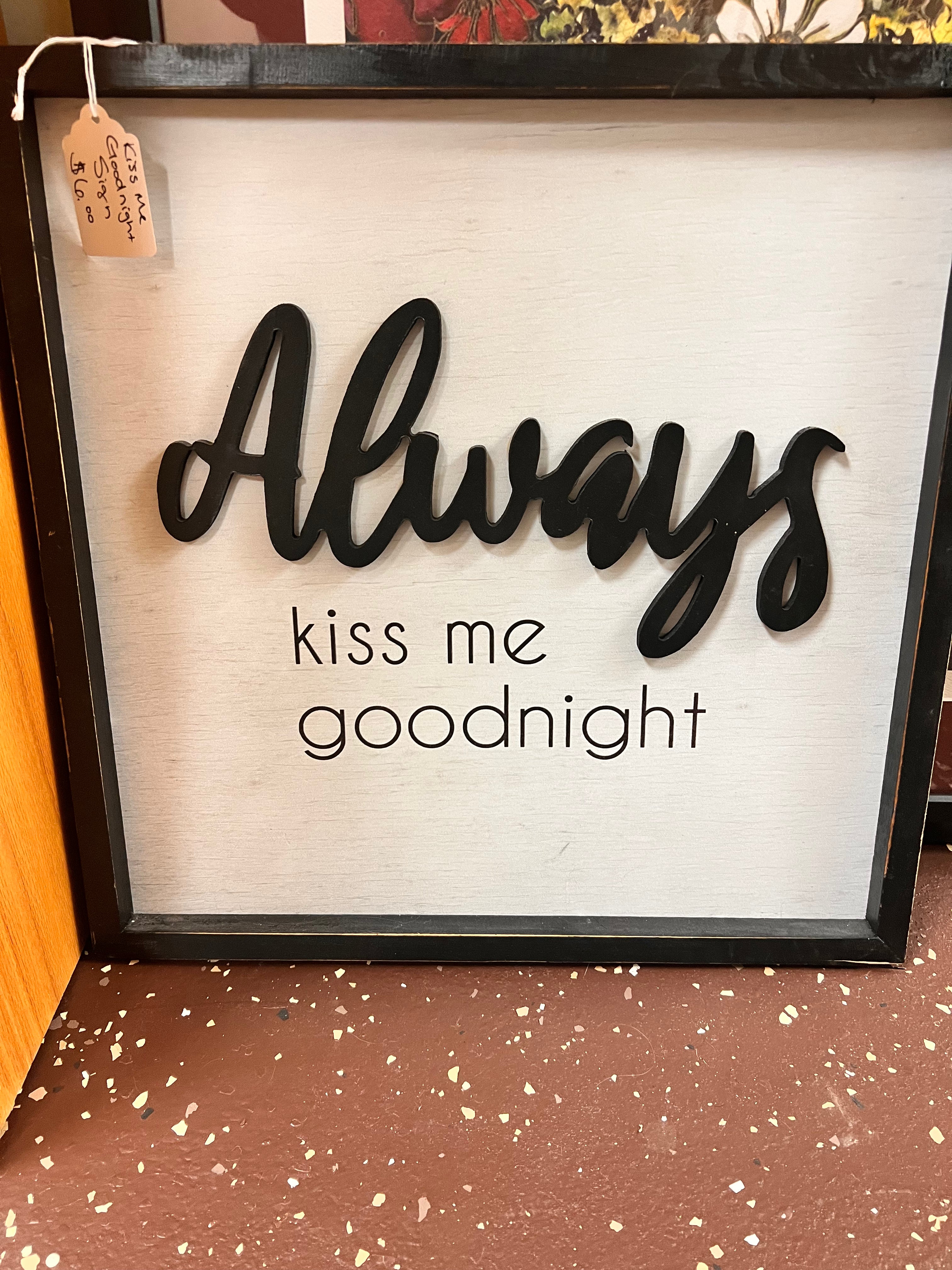 Goodnight Sign