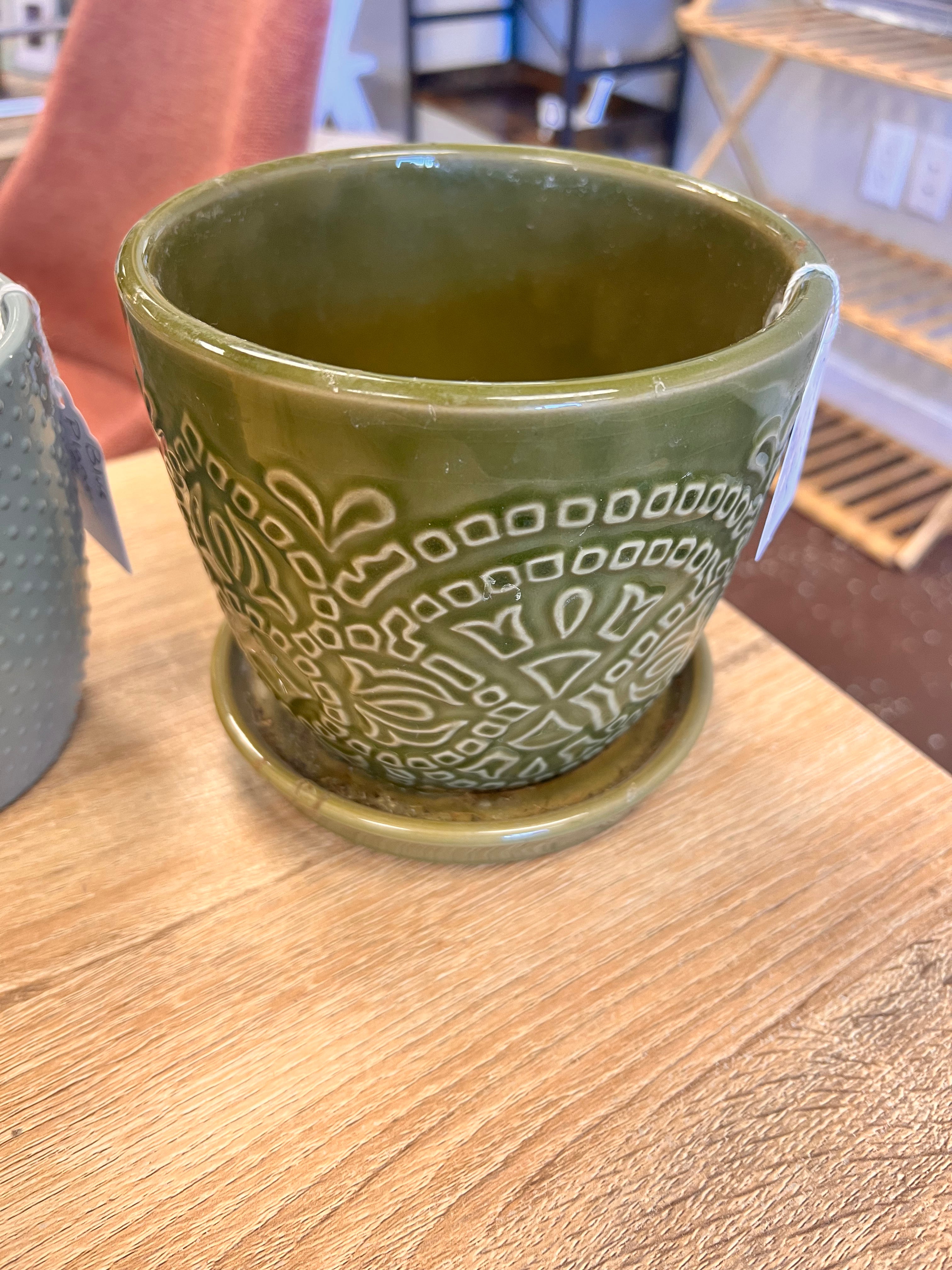 Green Planter Pot