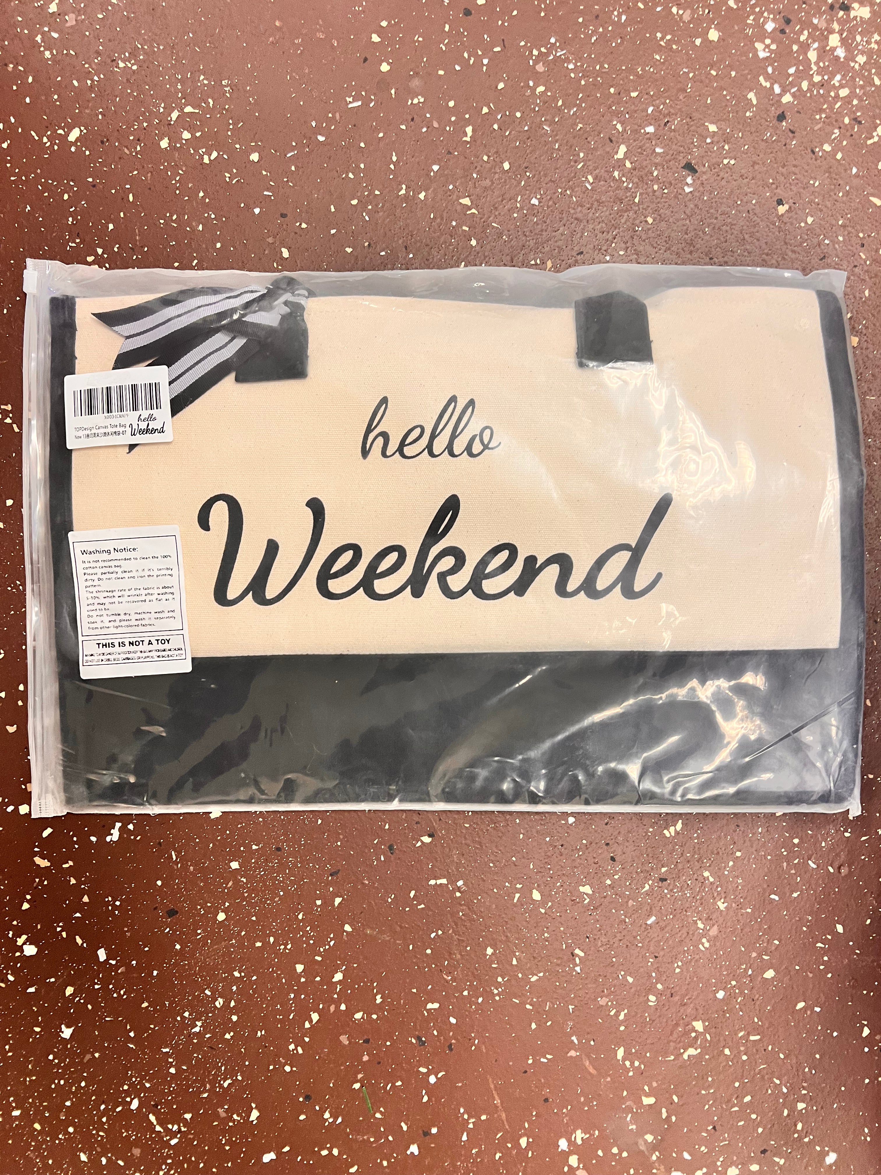 Hello Weekend Bag