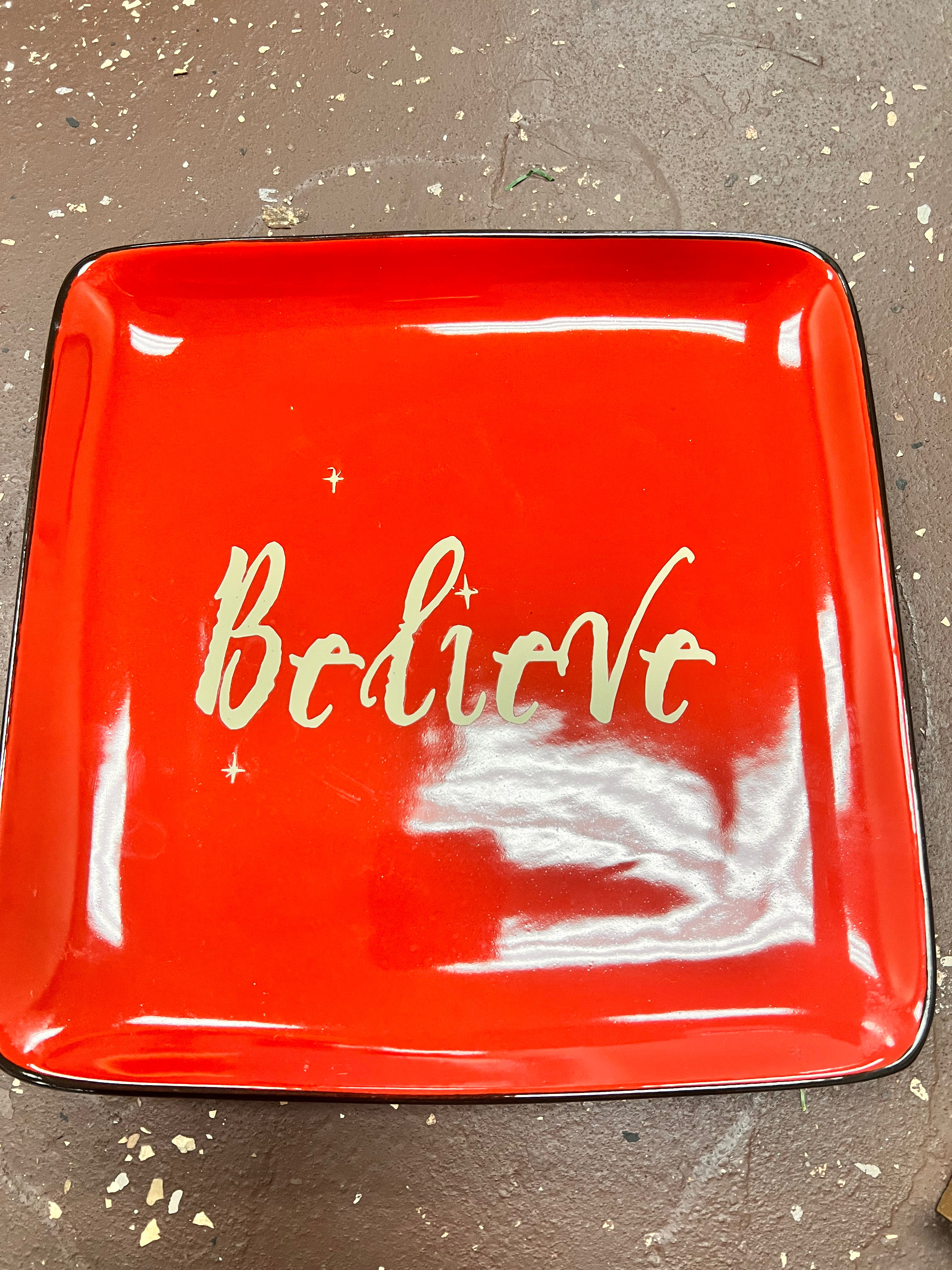 Believe Plate