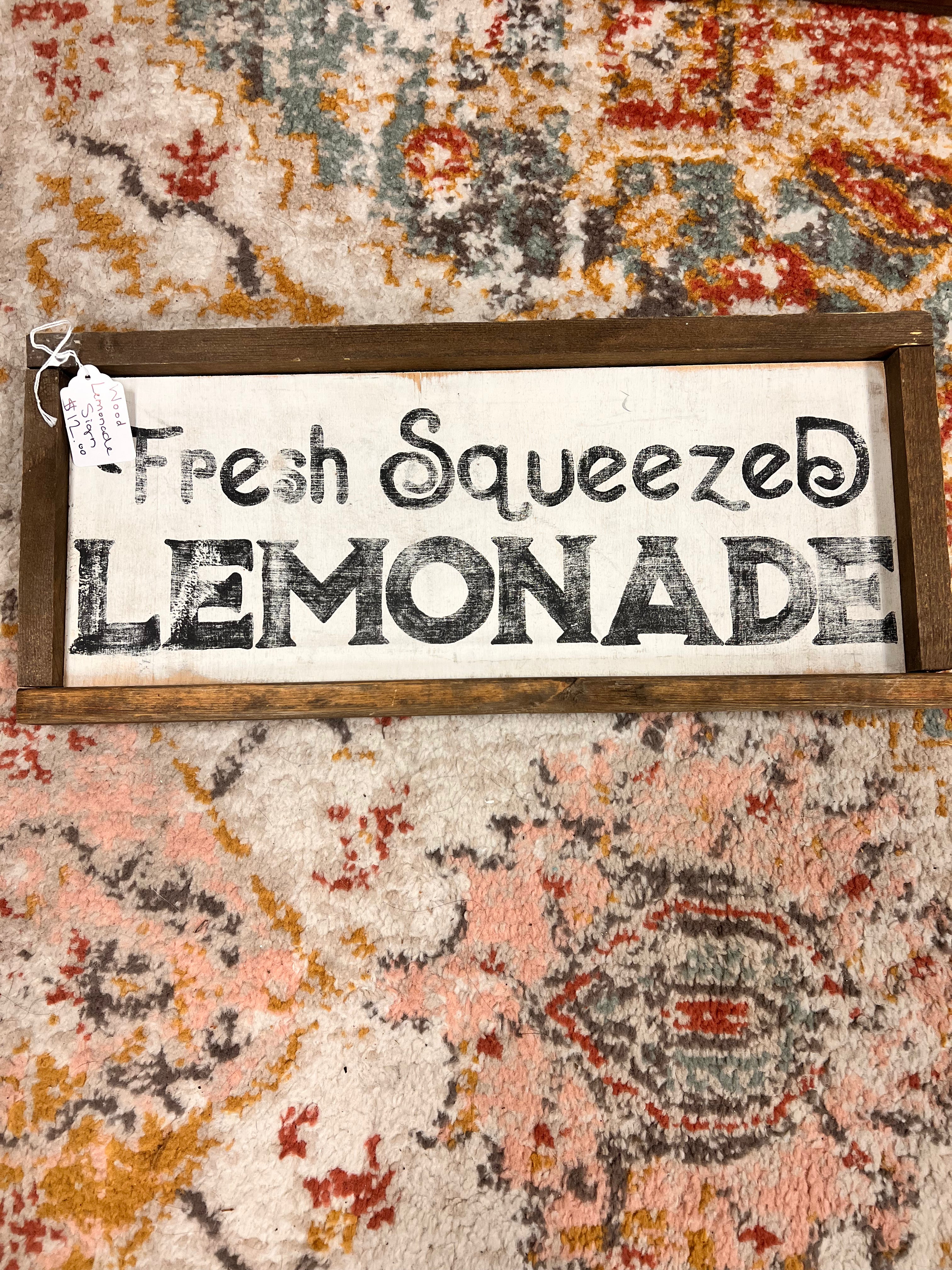 Lemonade Sign