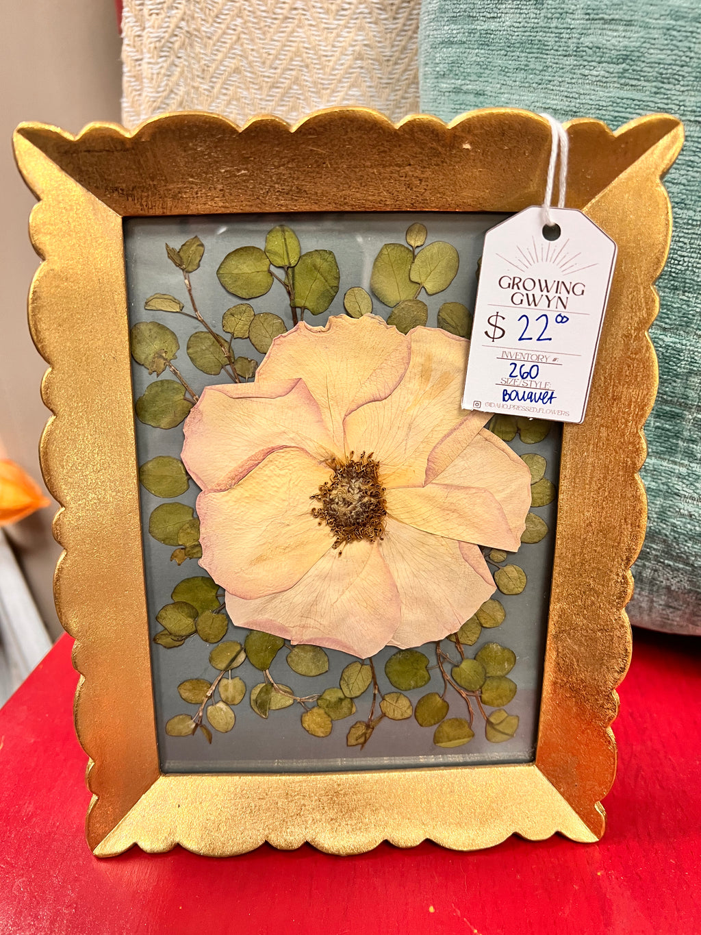 Framed Pressed Flower
