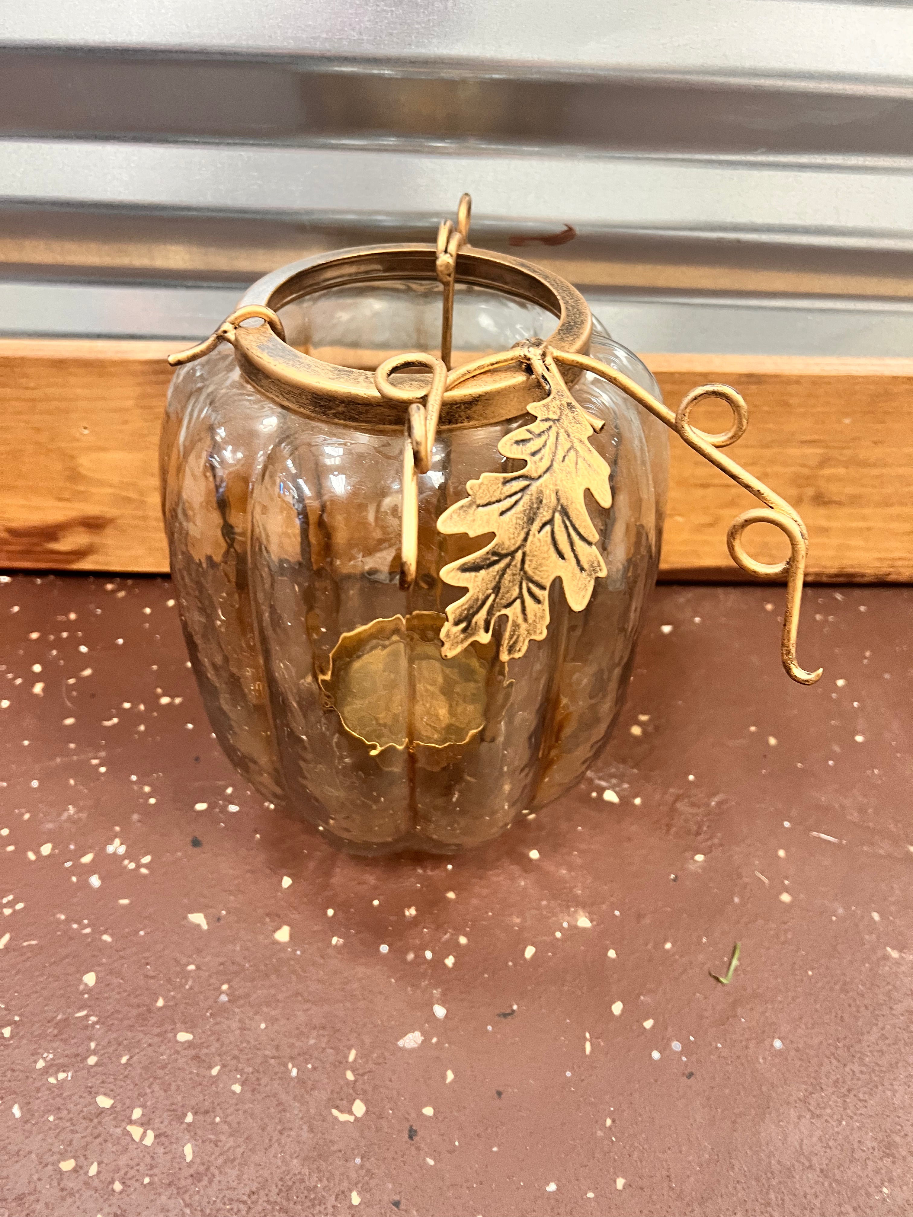 Pumpkin Candle Holder