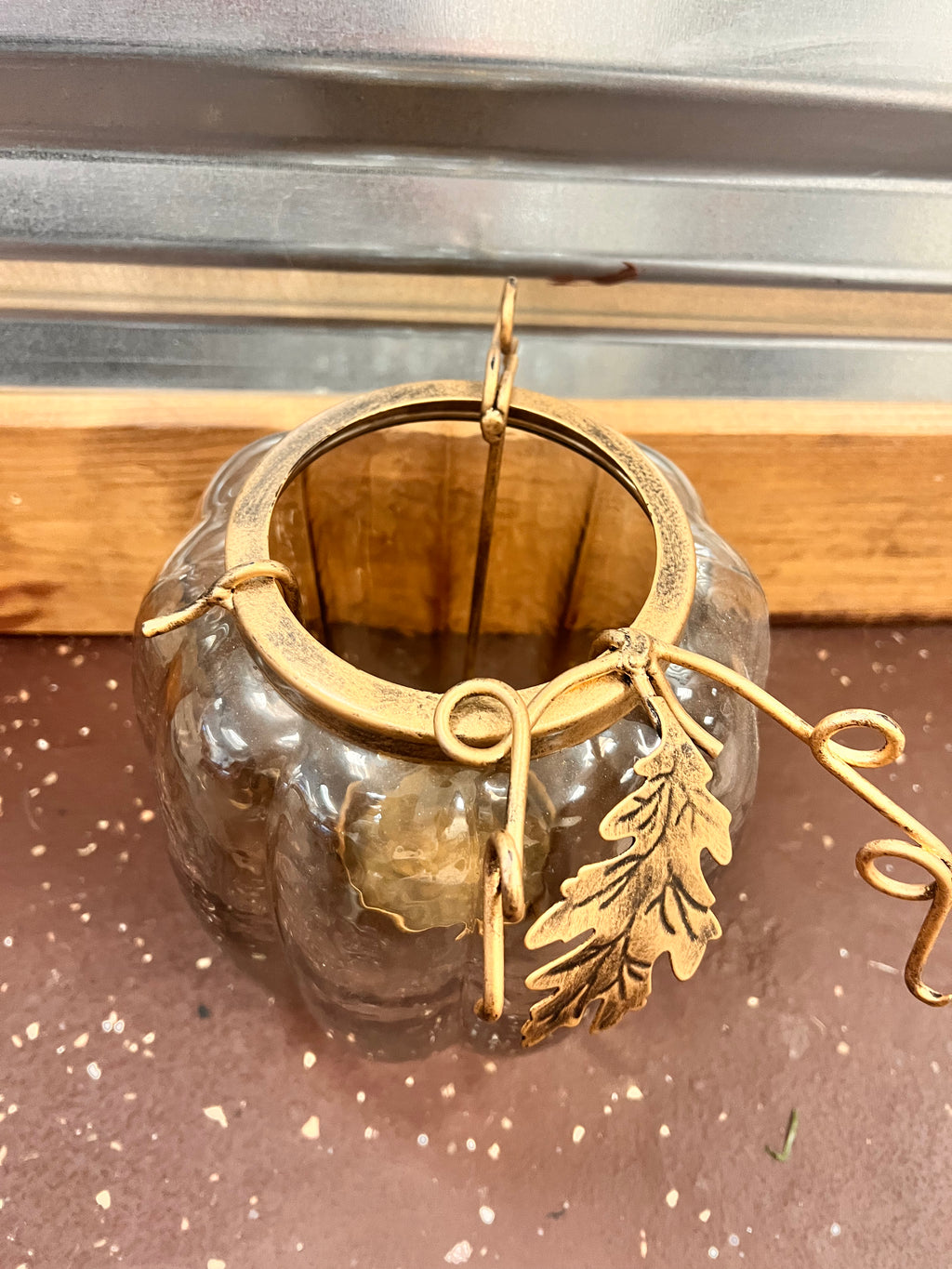 Pumpkin Candle Holder