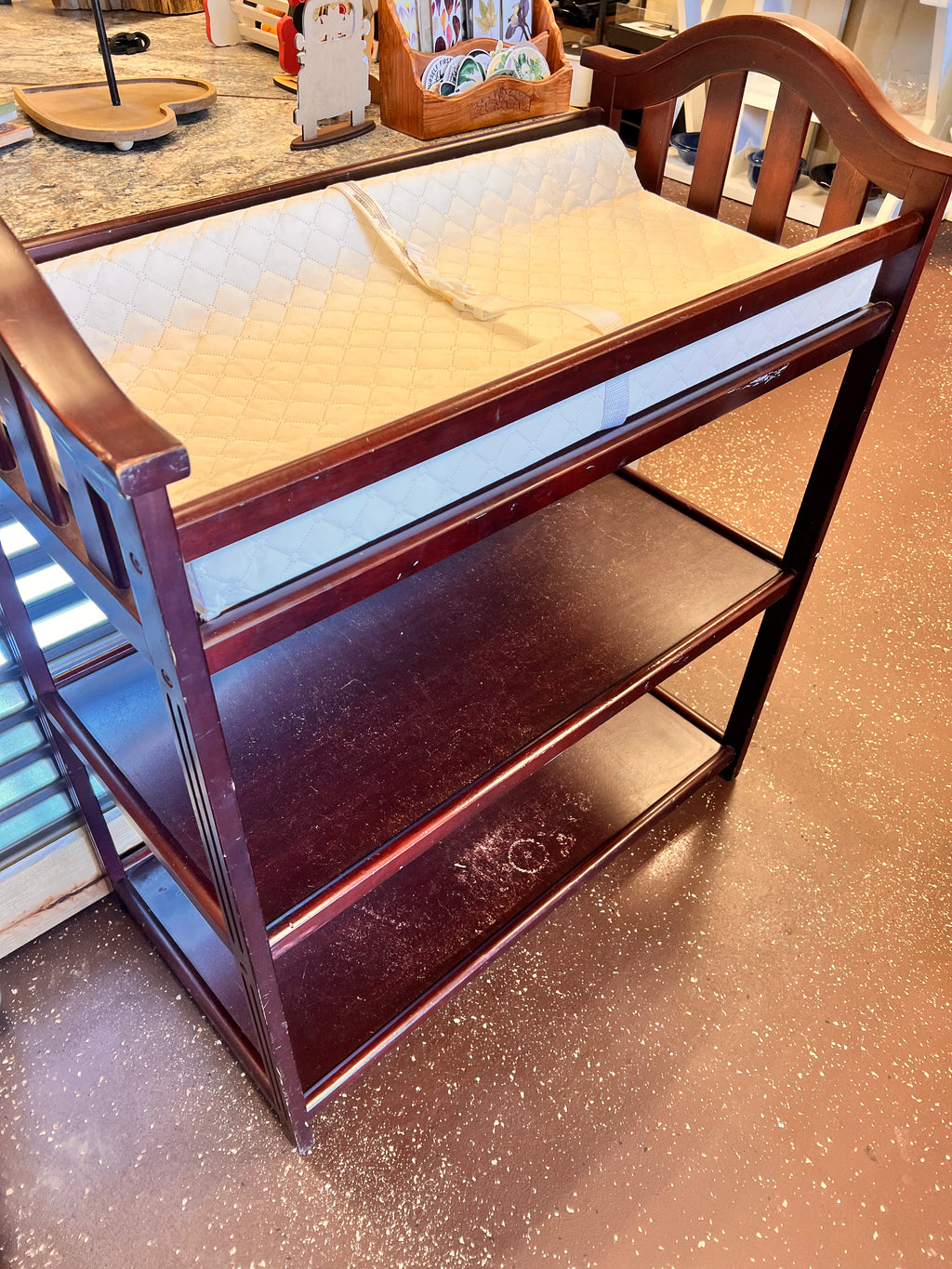 Solid Wood Changing Table