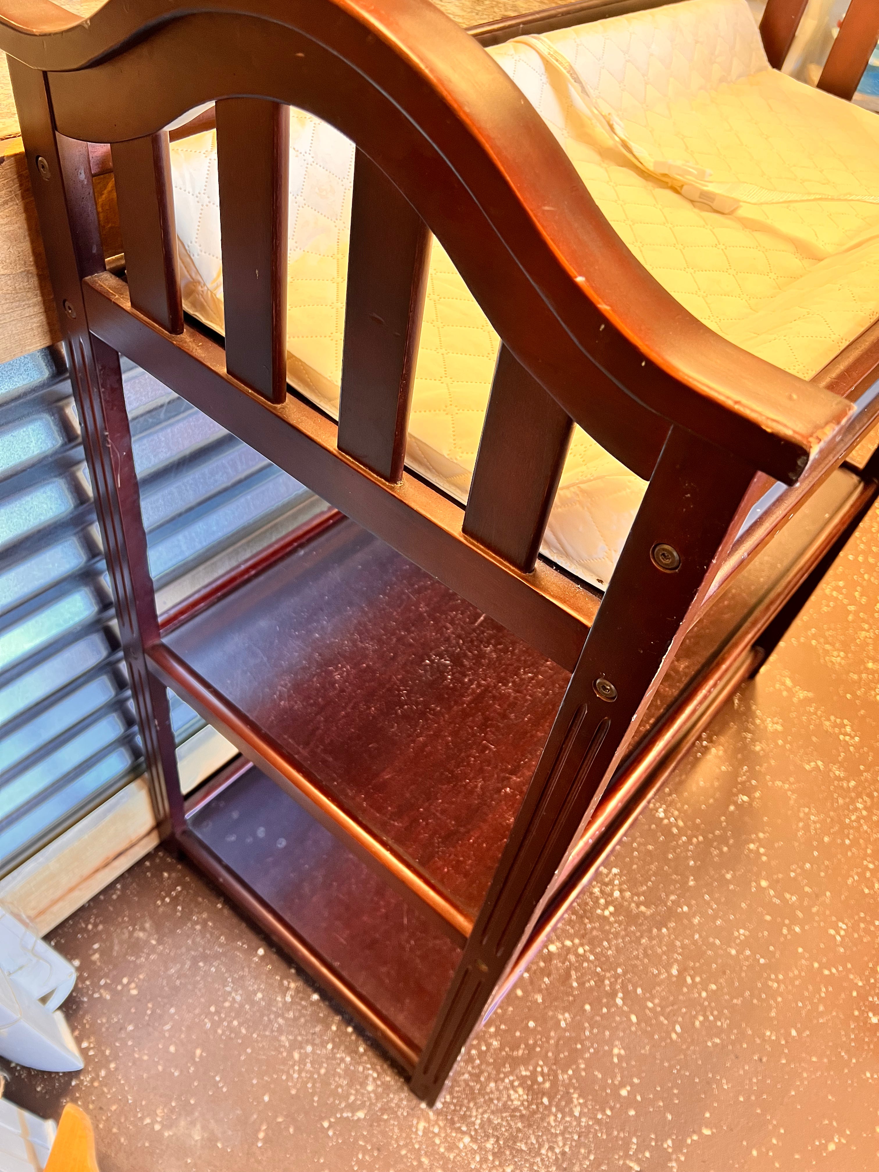 Solid Wood Changing Table