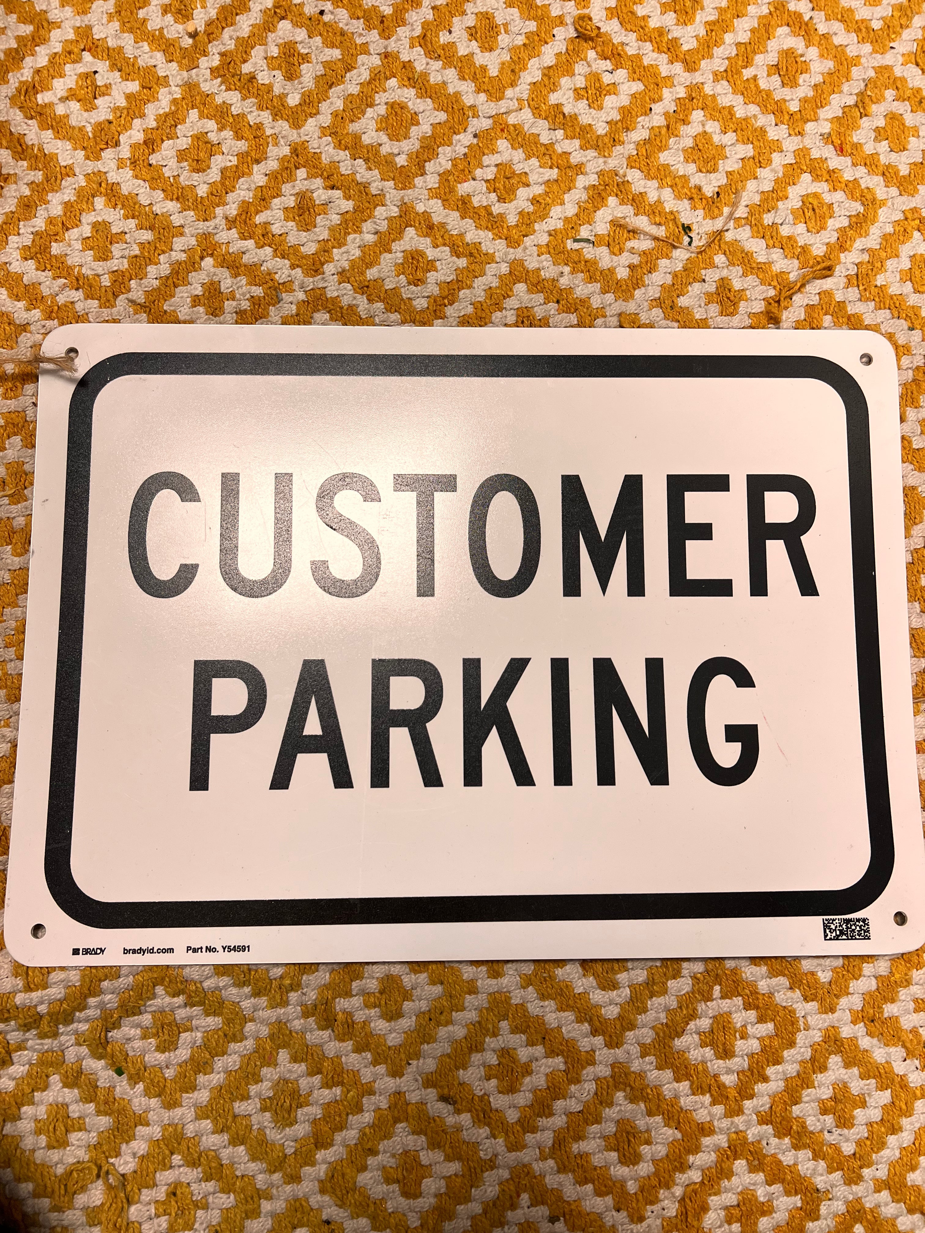 Parking Sign