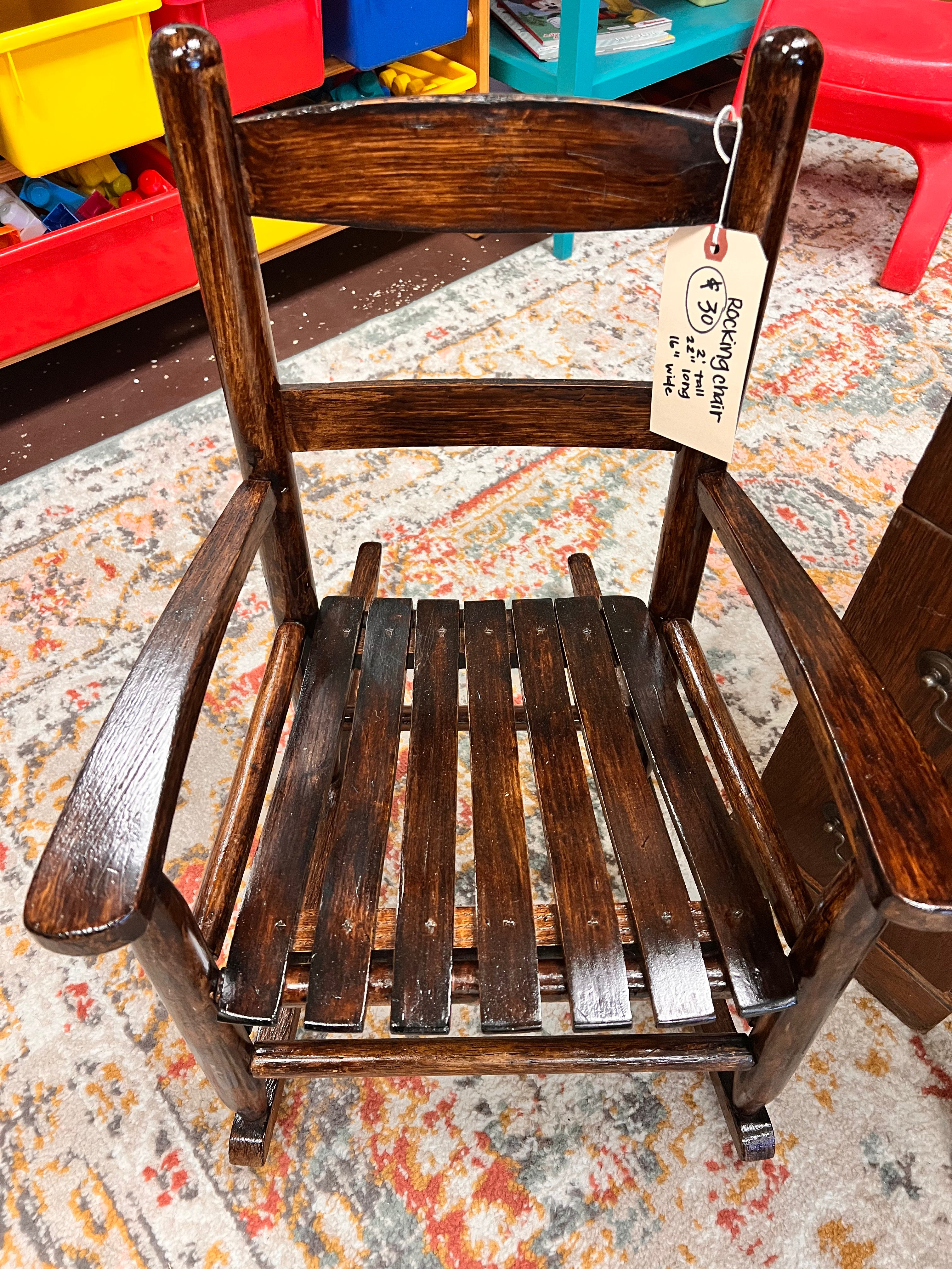 Refinished Kids Rocker