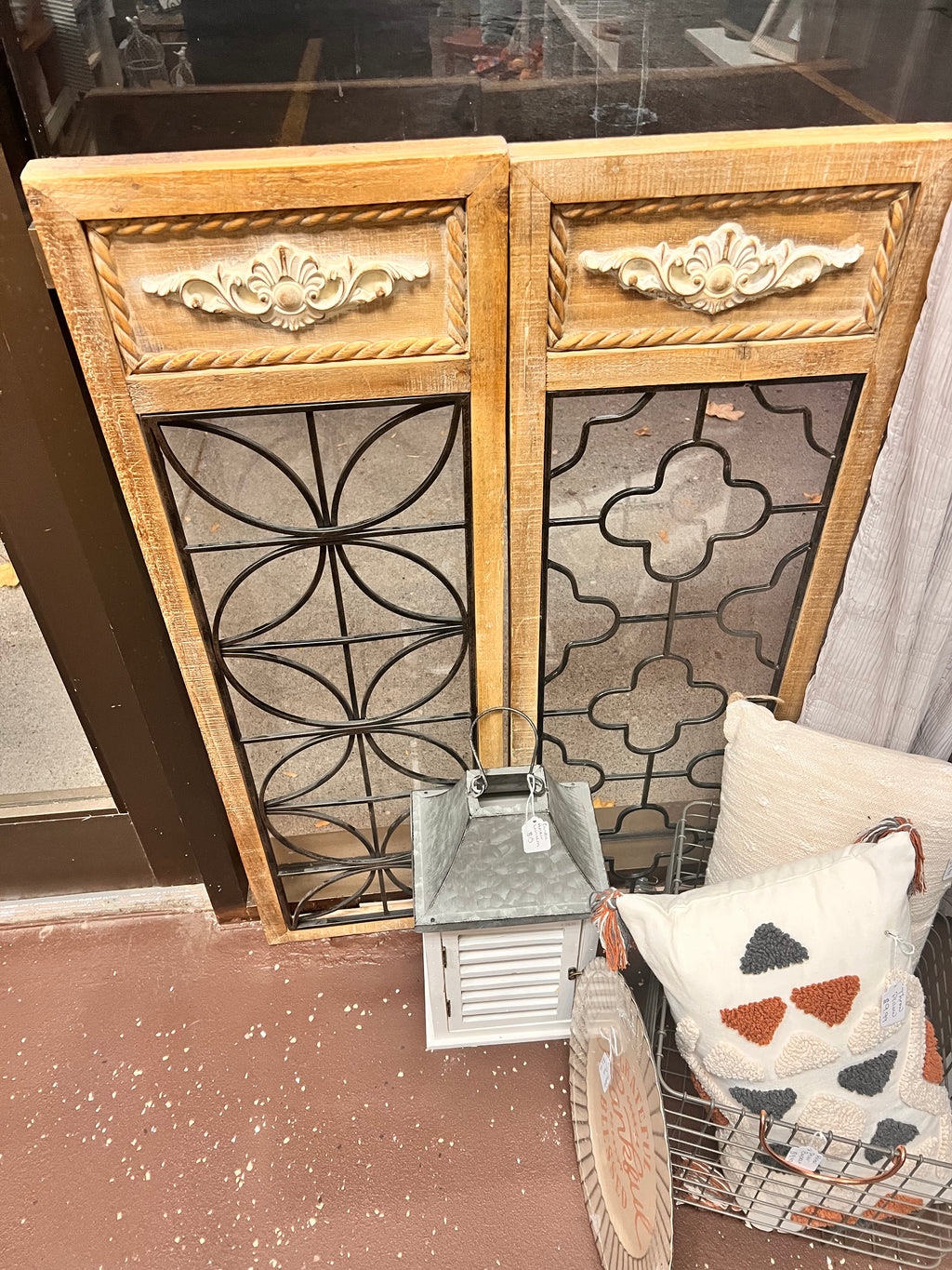 Wood Metal Wall Decor