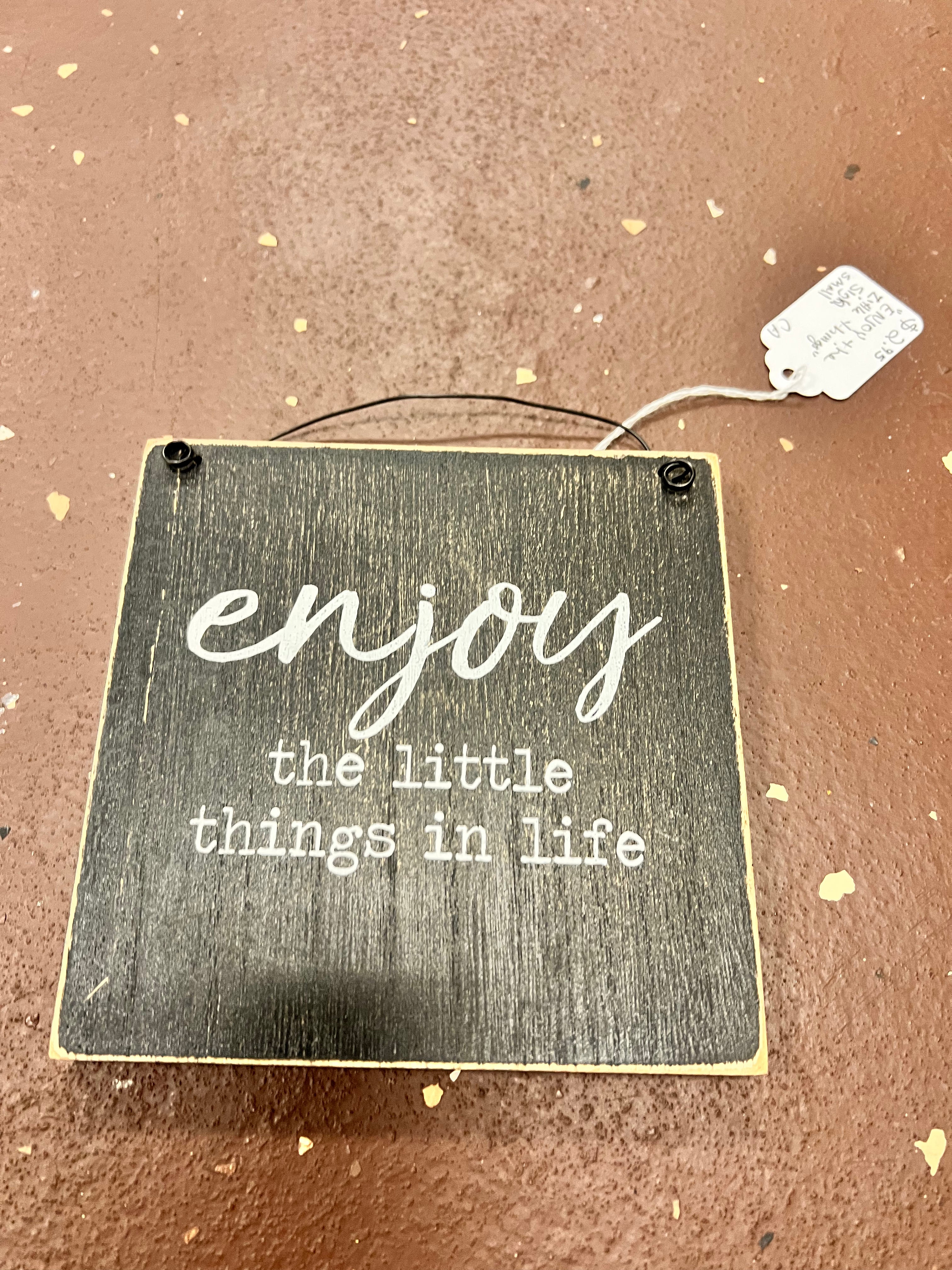 Enjoy Sign