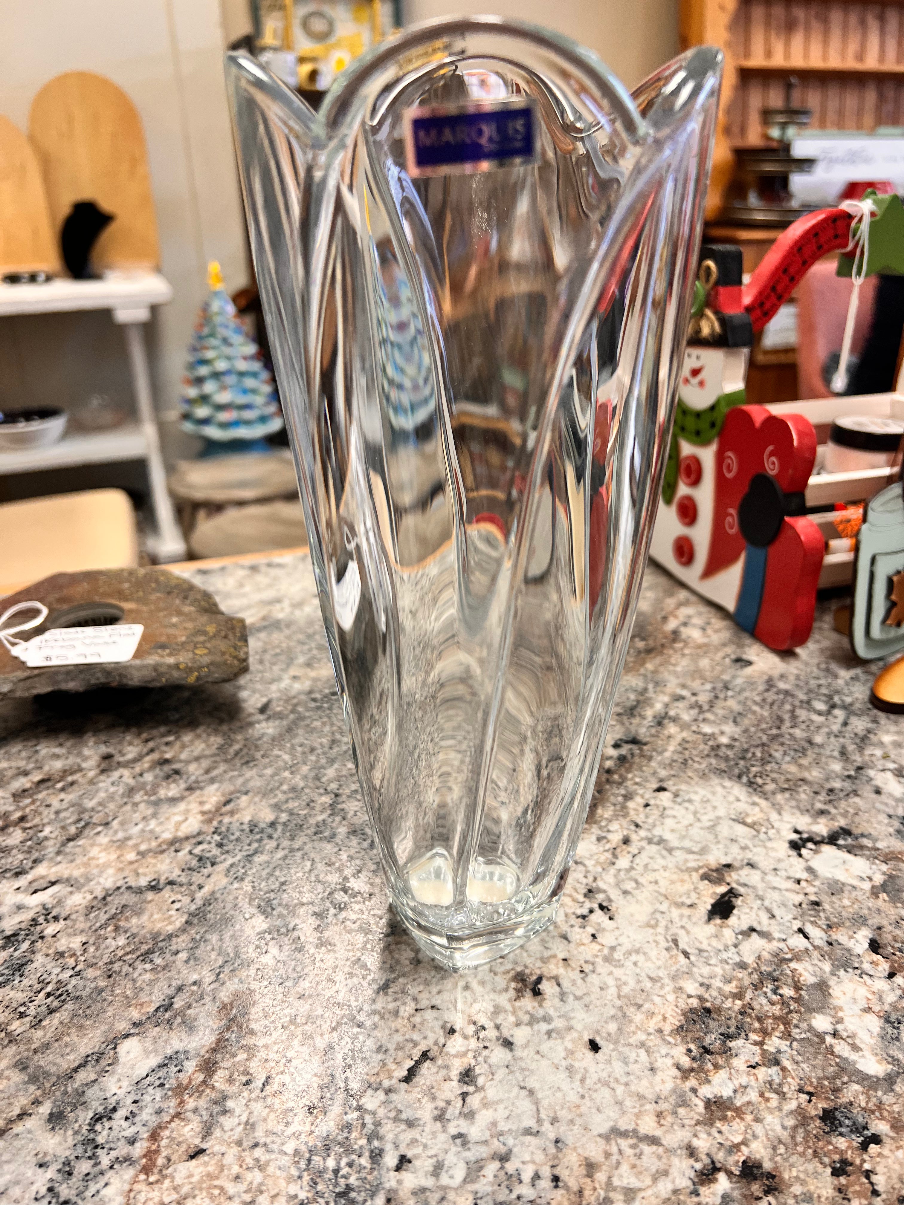 Crystal Tulip Vase
